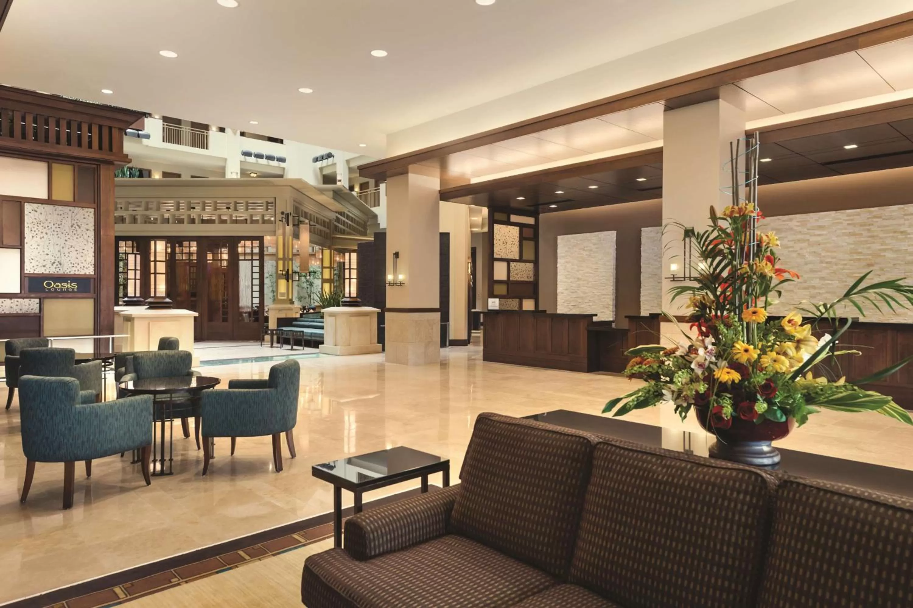 Lobby or reception in Embassy Suites by Hilton Orlando Lake Buena Vista South