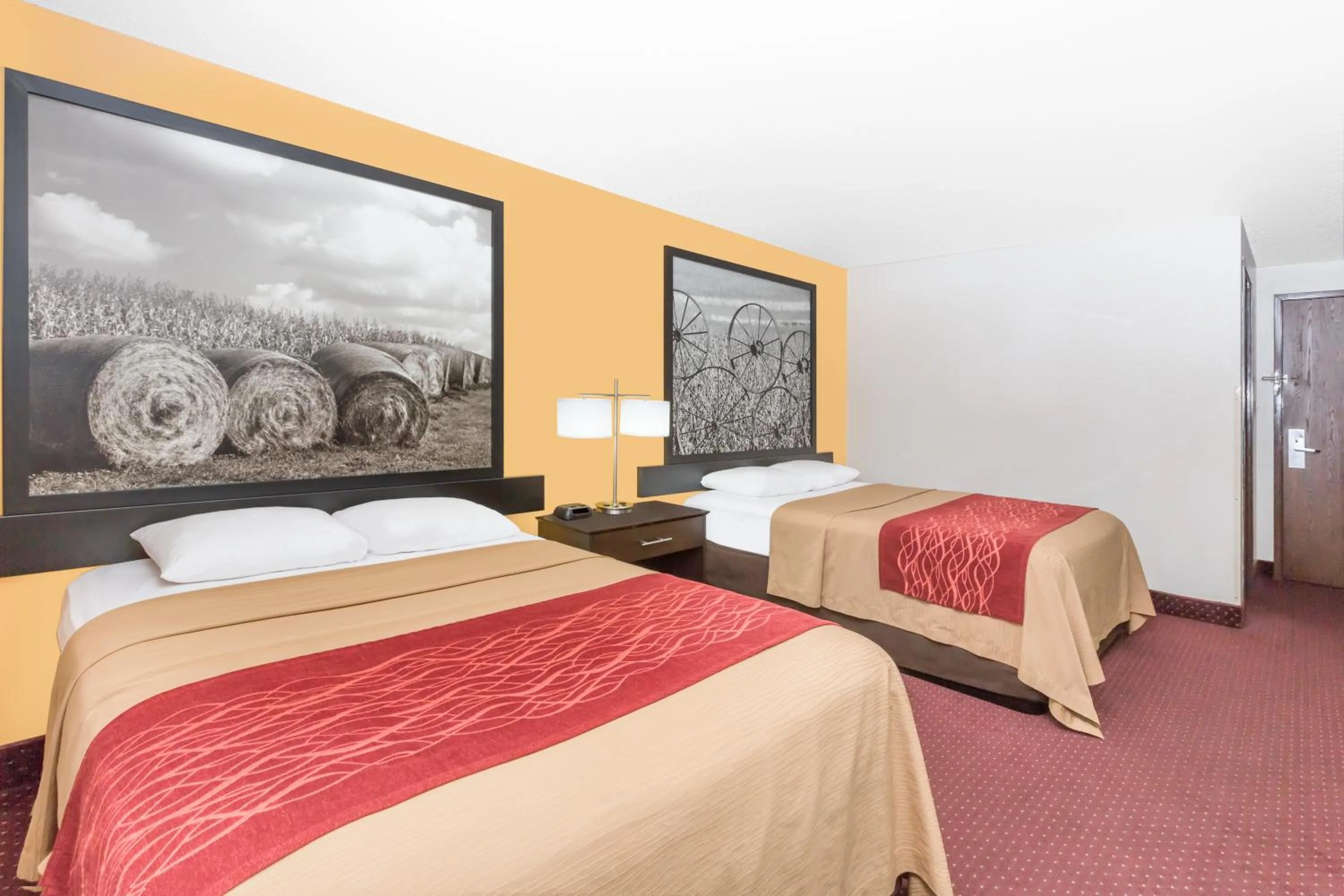 Photo of the whole room, Bed in Super 8 by Wyndham Ames