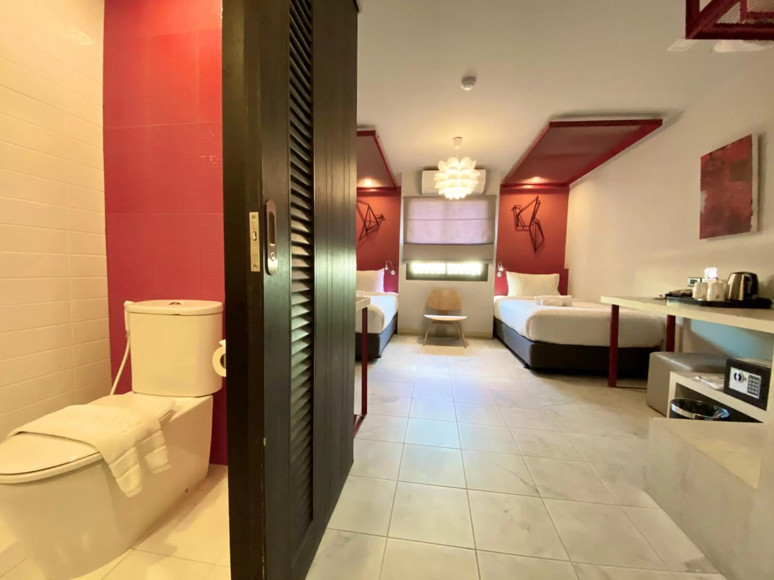 Photo of the whole room, Bathroom in WE Terminal Hotel-SHA Plus