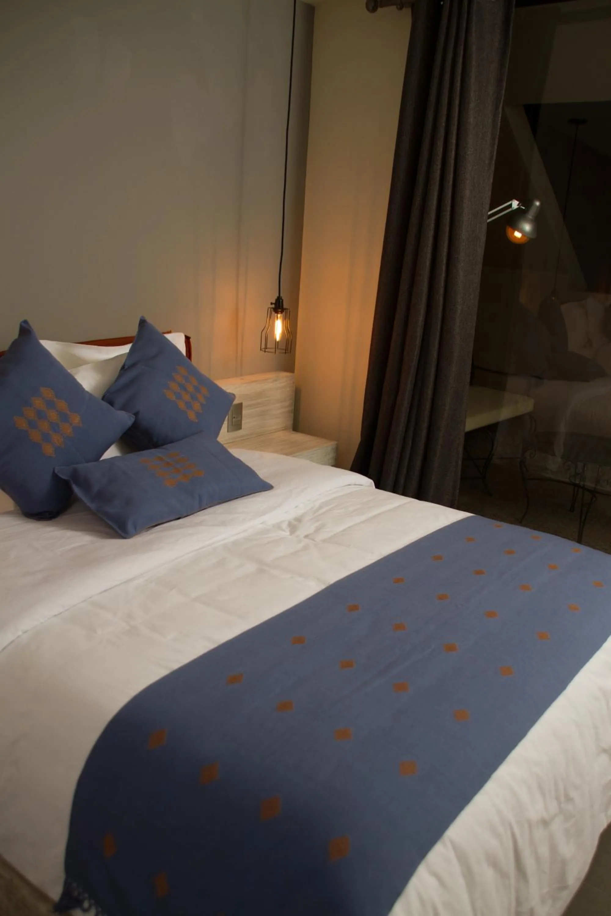 Bed in Hotel Helverica