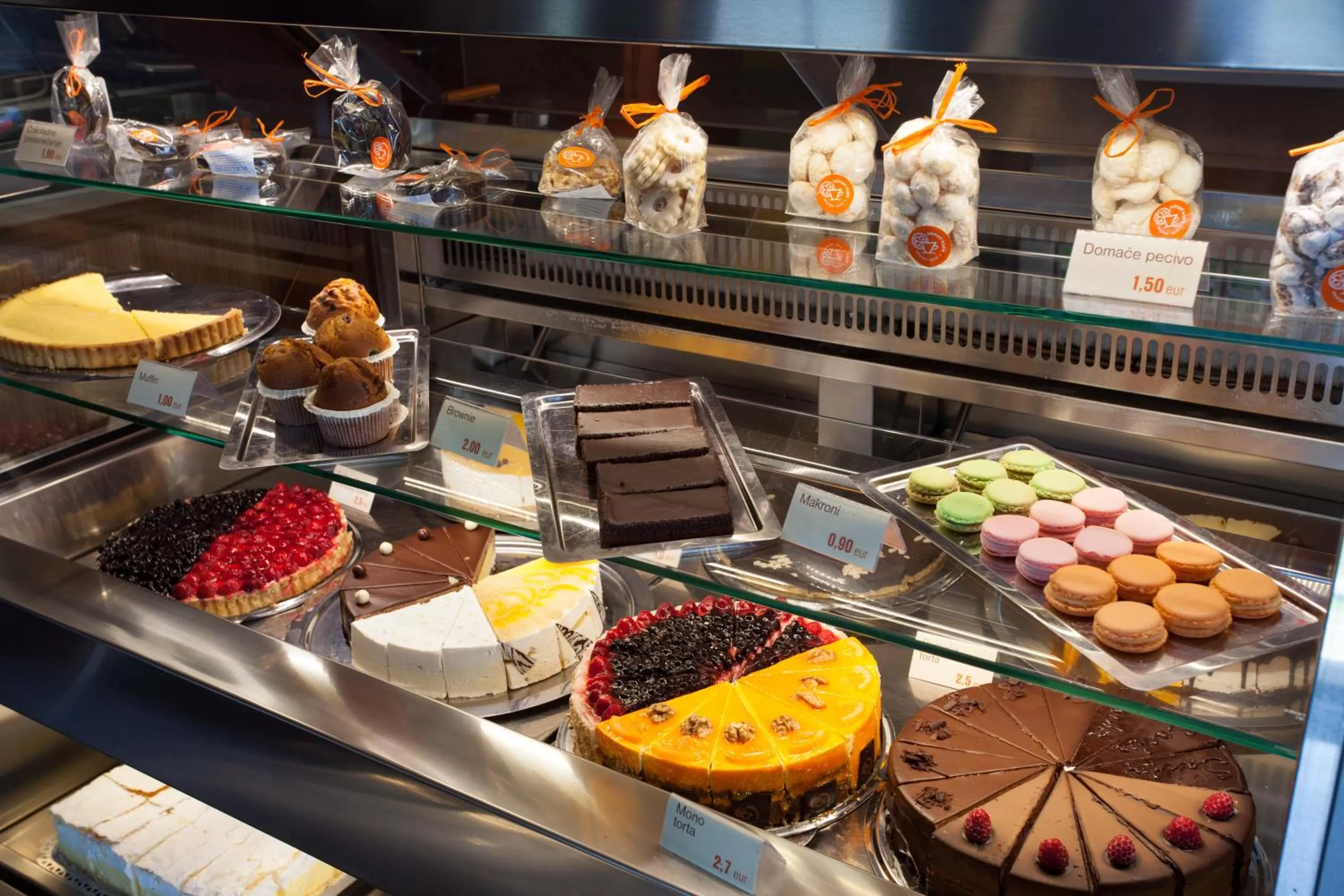 Food close-up in Hotel Pomaranča