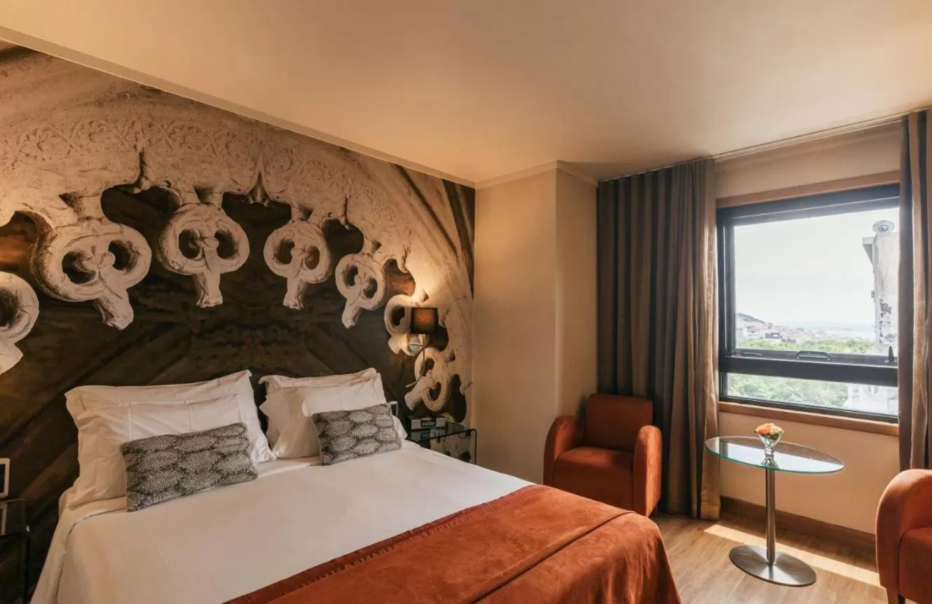 Bed in Hotel Marques De Pombal