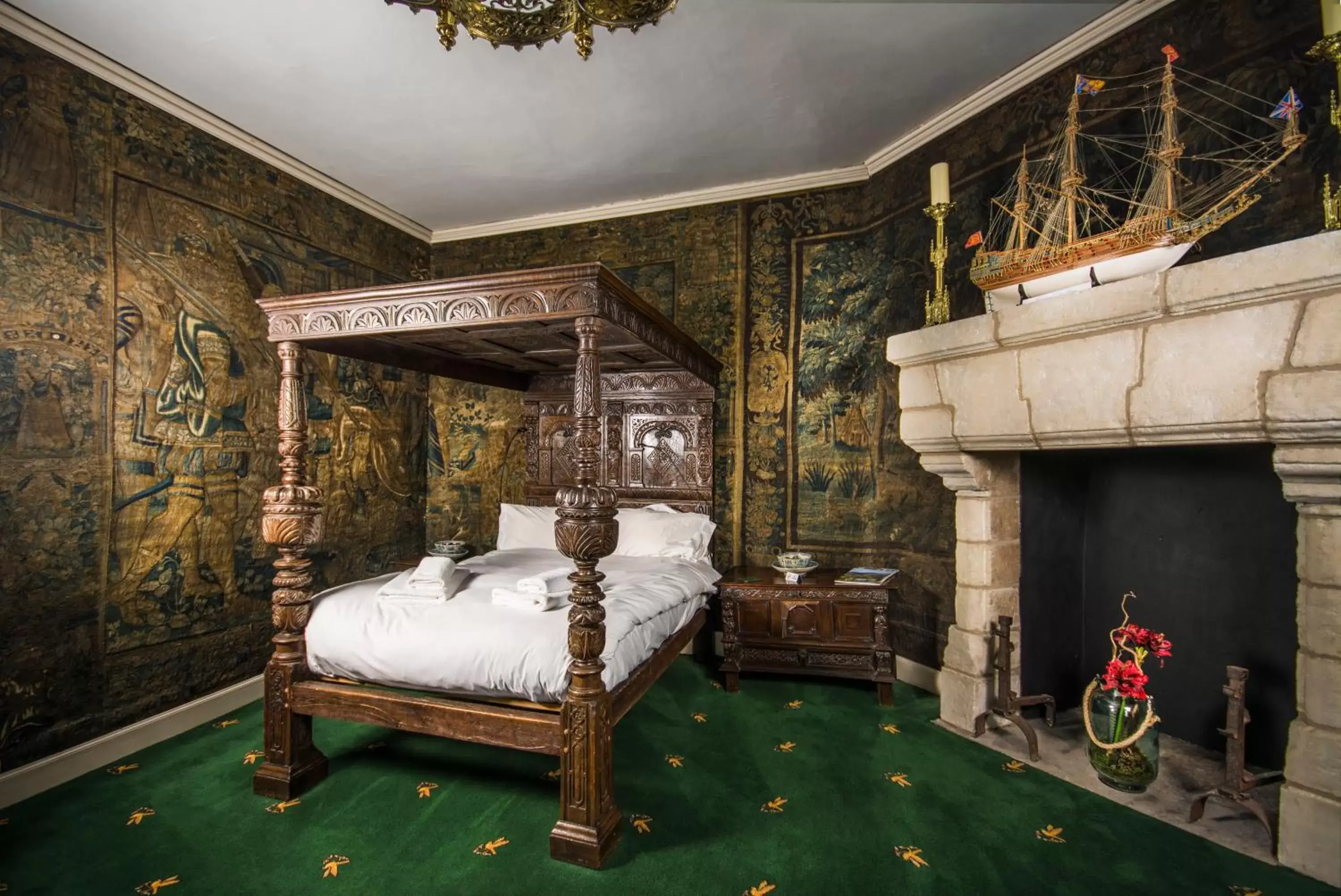 Bed in Appleby Castle