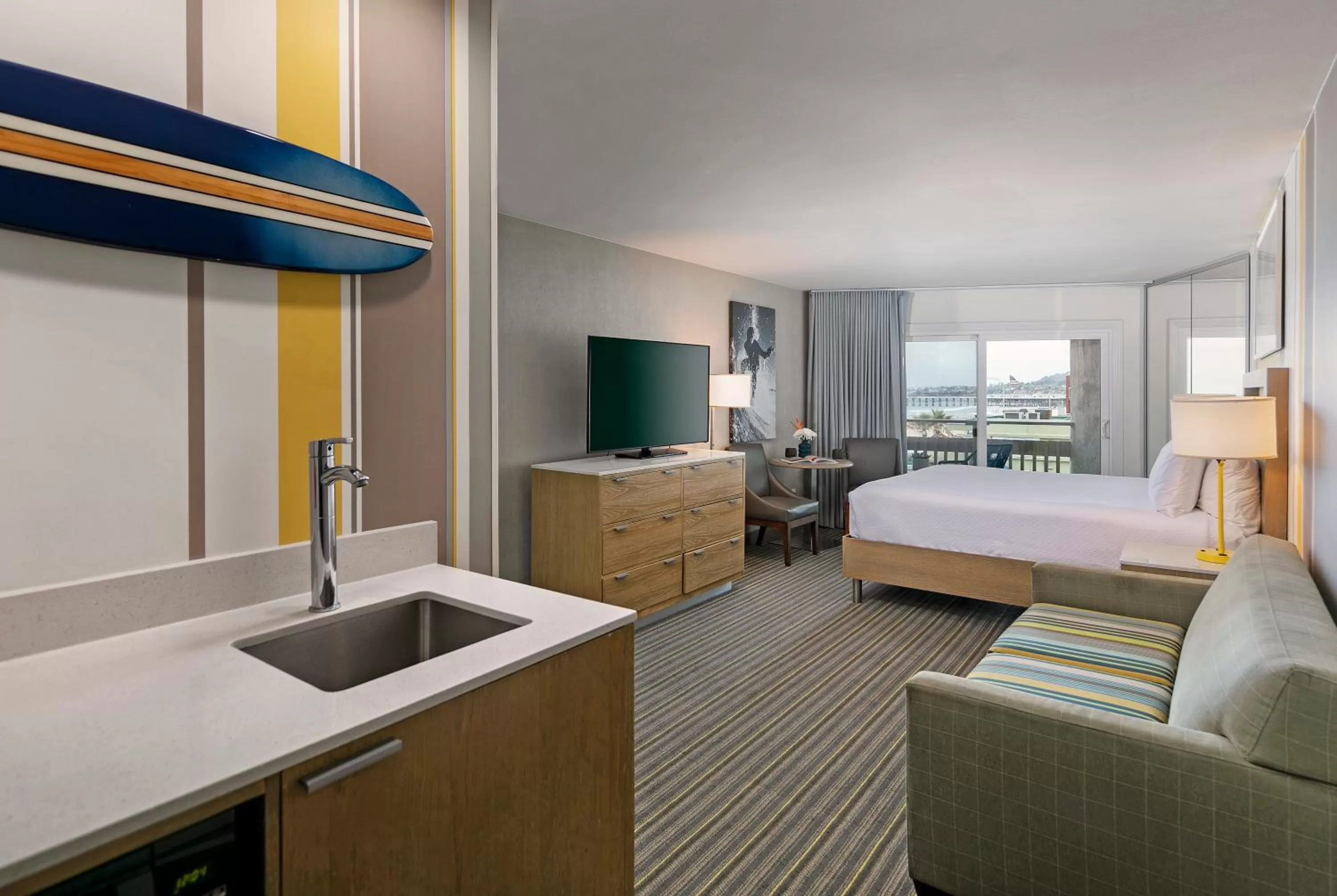 Bedroom, Bed in The Wayfarer San Diego