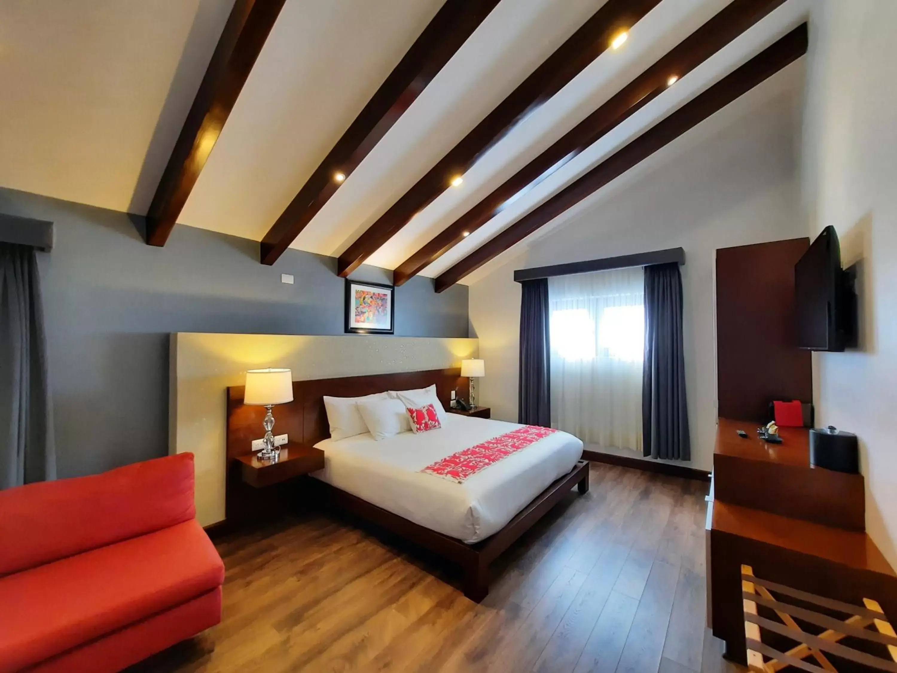 Bed in Casa San Miguel Hotel Boutique y Spa