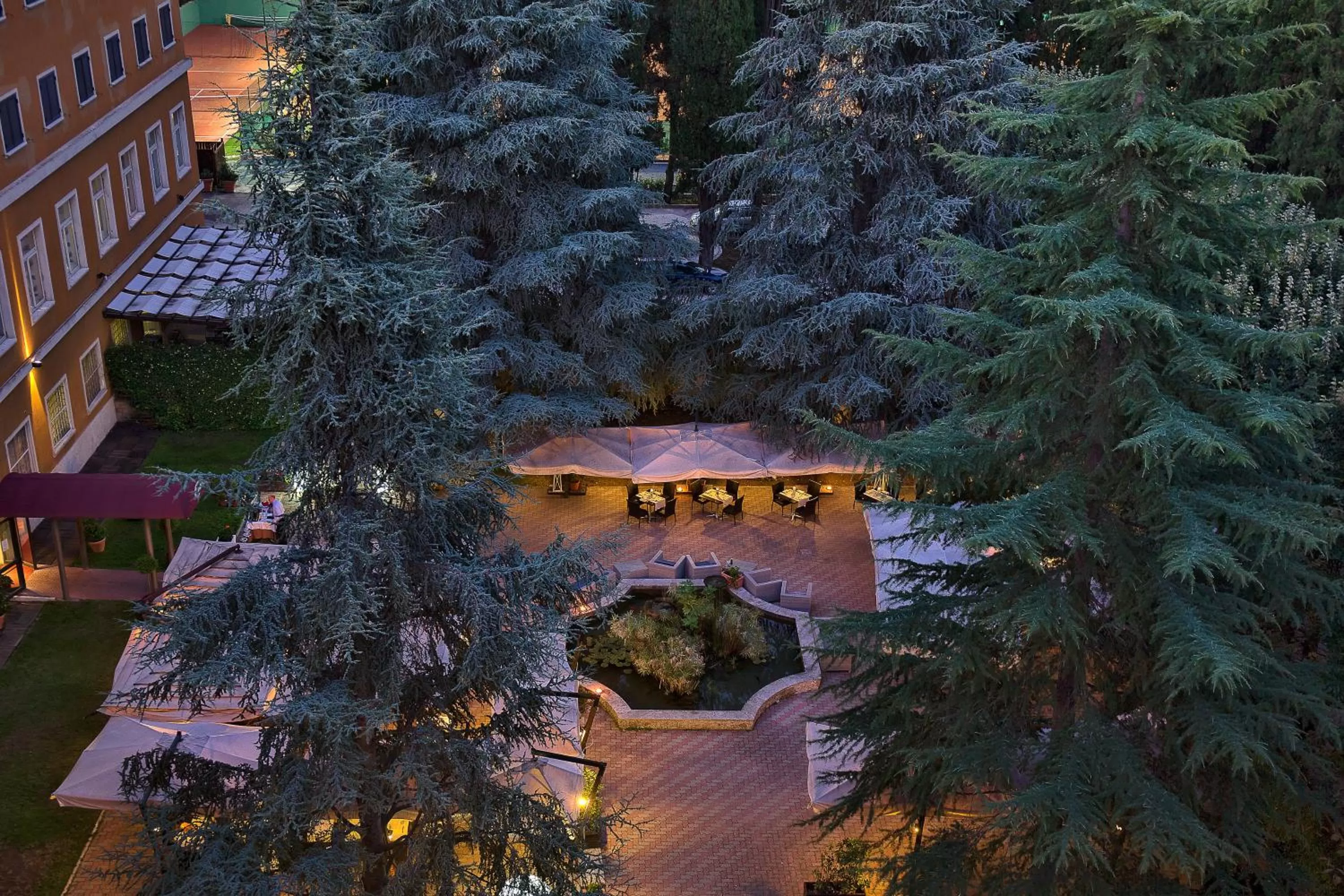 Bird's eye view in LH Hotel Excel Roma Montemario