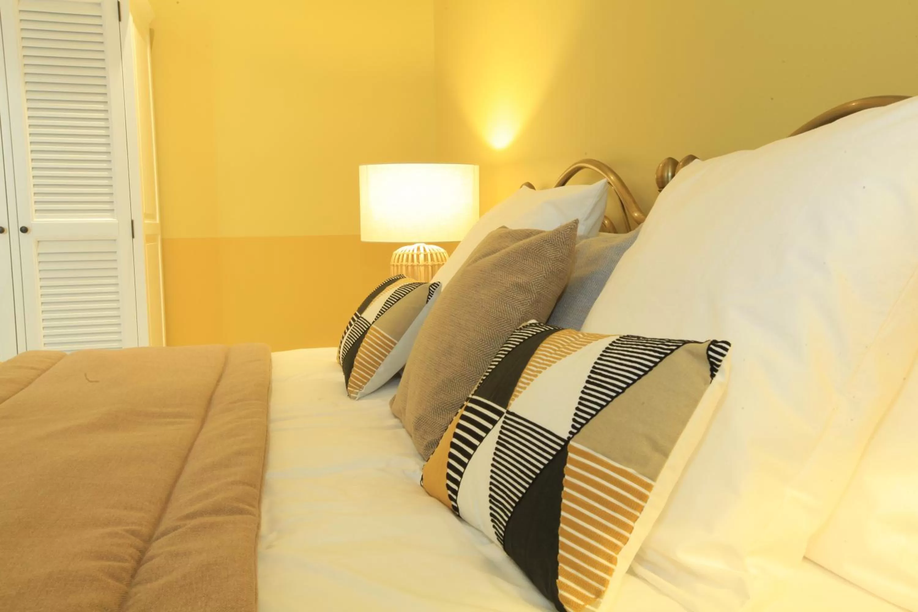 Bed in Chambres D' hôtes Les Ormes