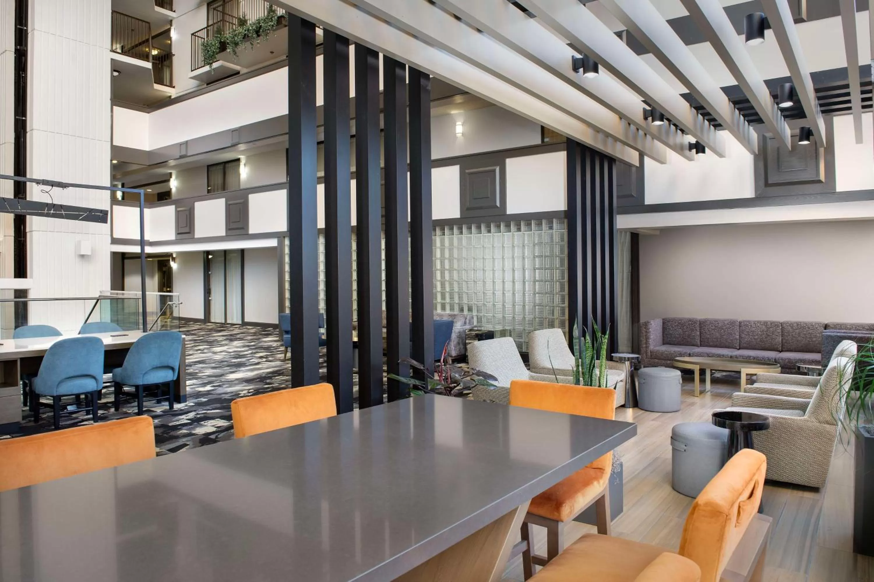 Lobby or reception in Embassy Suites Winston-Salem