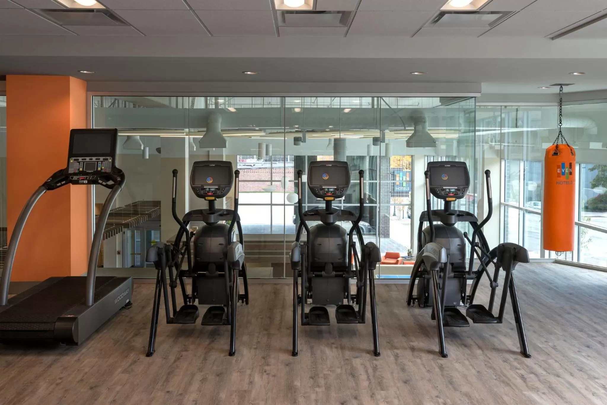 Fitness centre/facilities in EVEN Hotel Manchester Airport by IHG