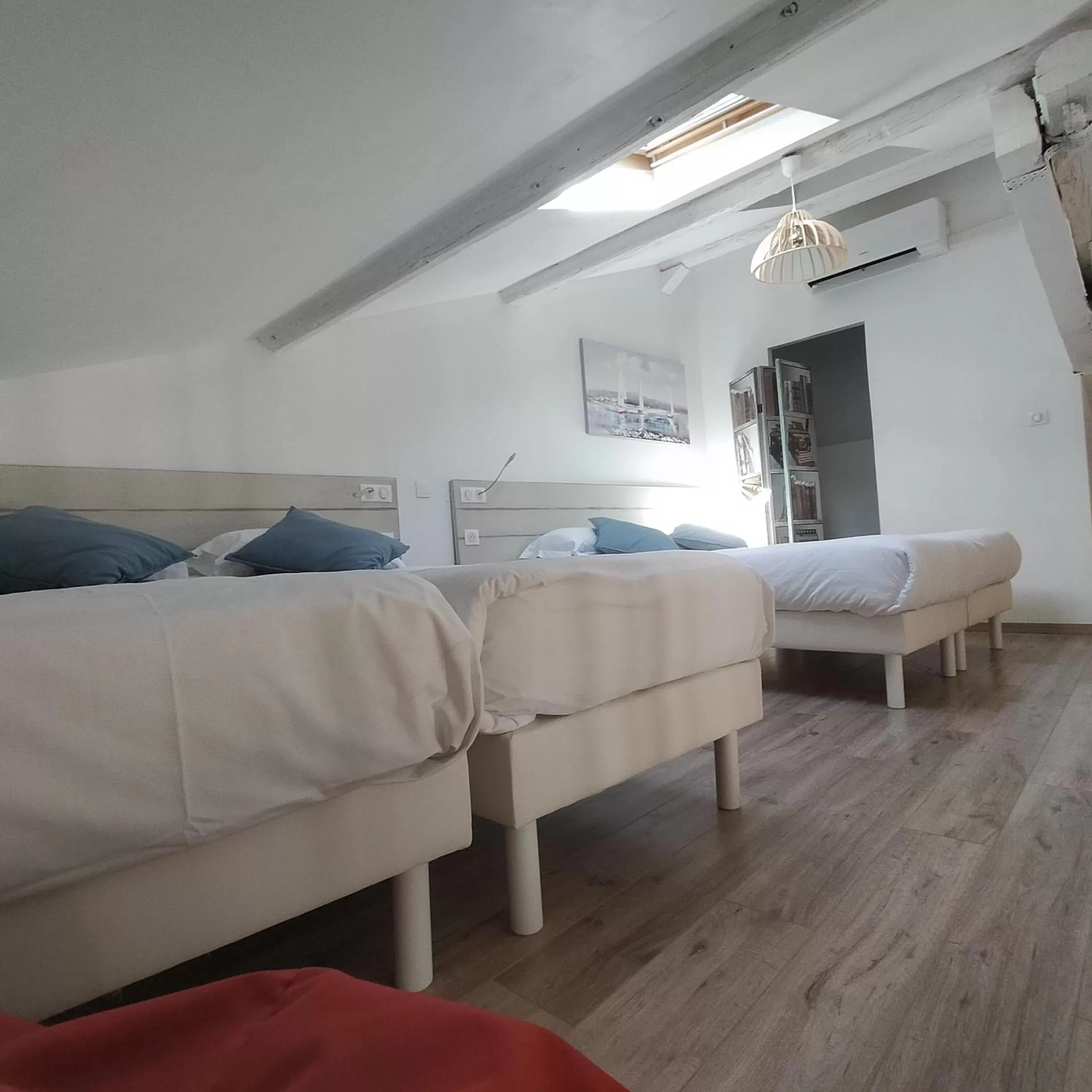 Bed in Hotel-Restaurant Du Port