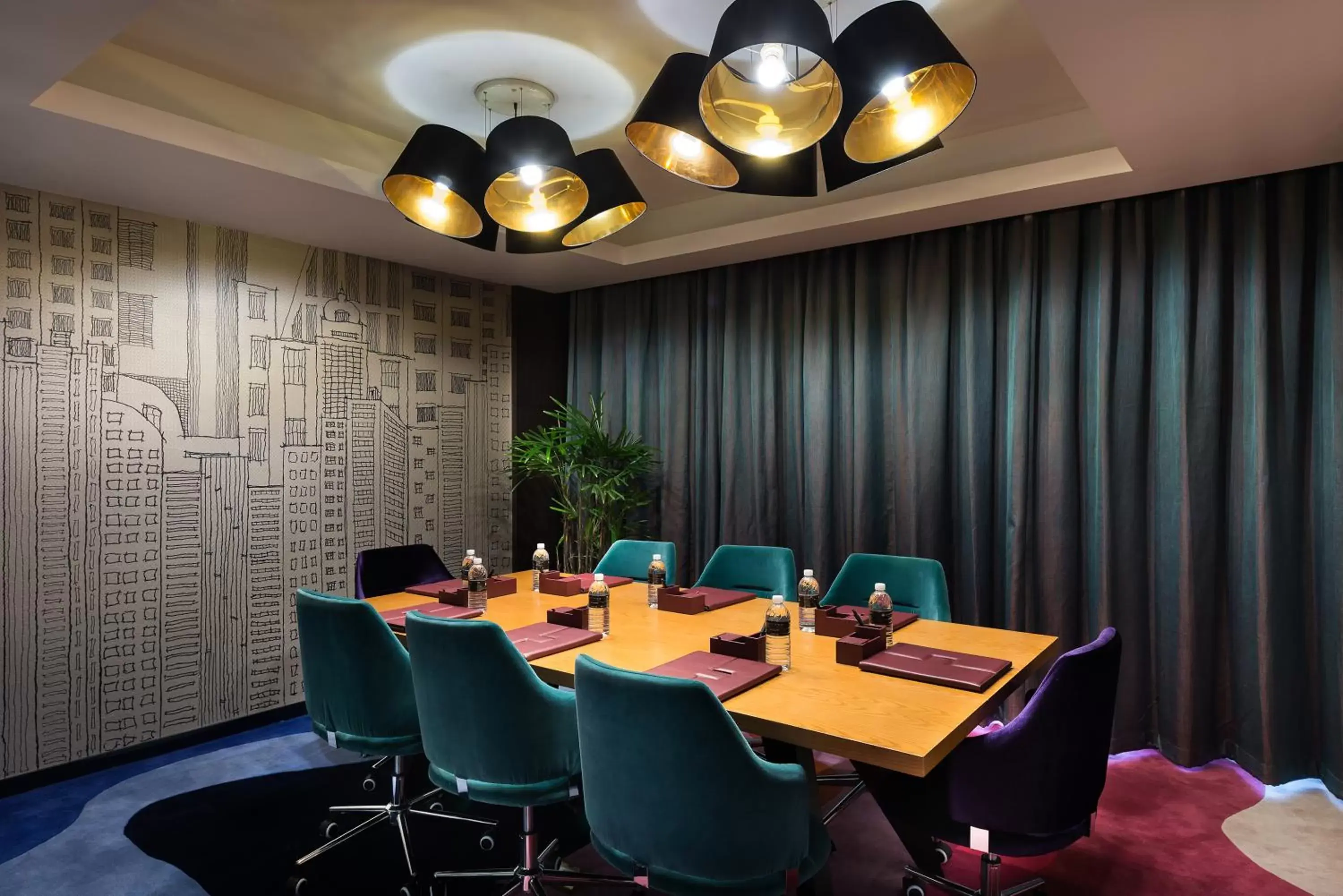 Meeting/conference room, Restaurant/Places to Eat in Pullman Nanjing Lukou Airport