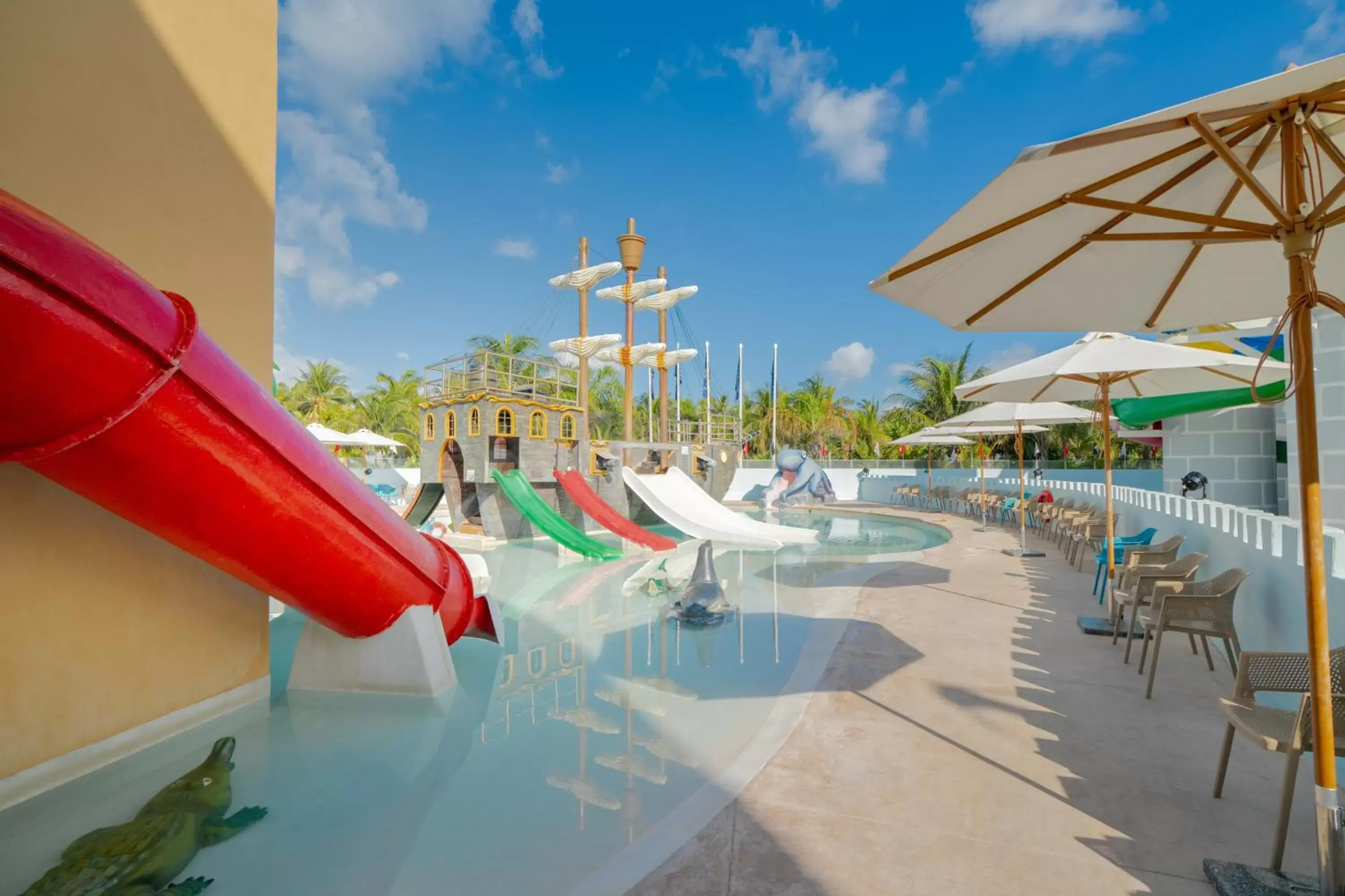 Aqua park, Water Park in Seadust Cancun Family Resort - All Inclusive