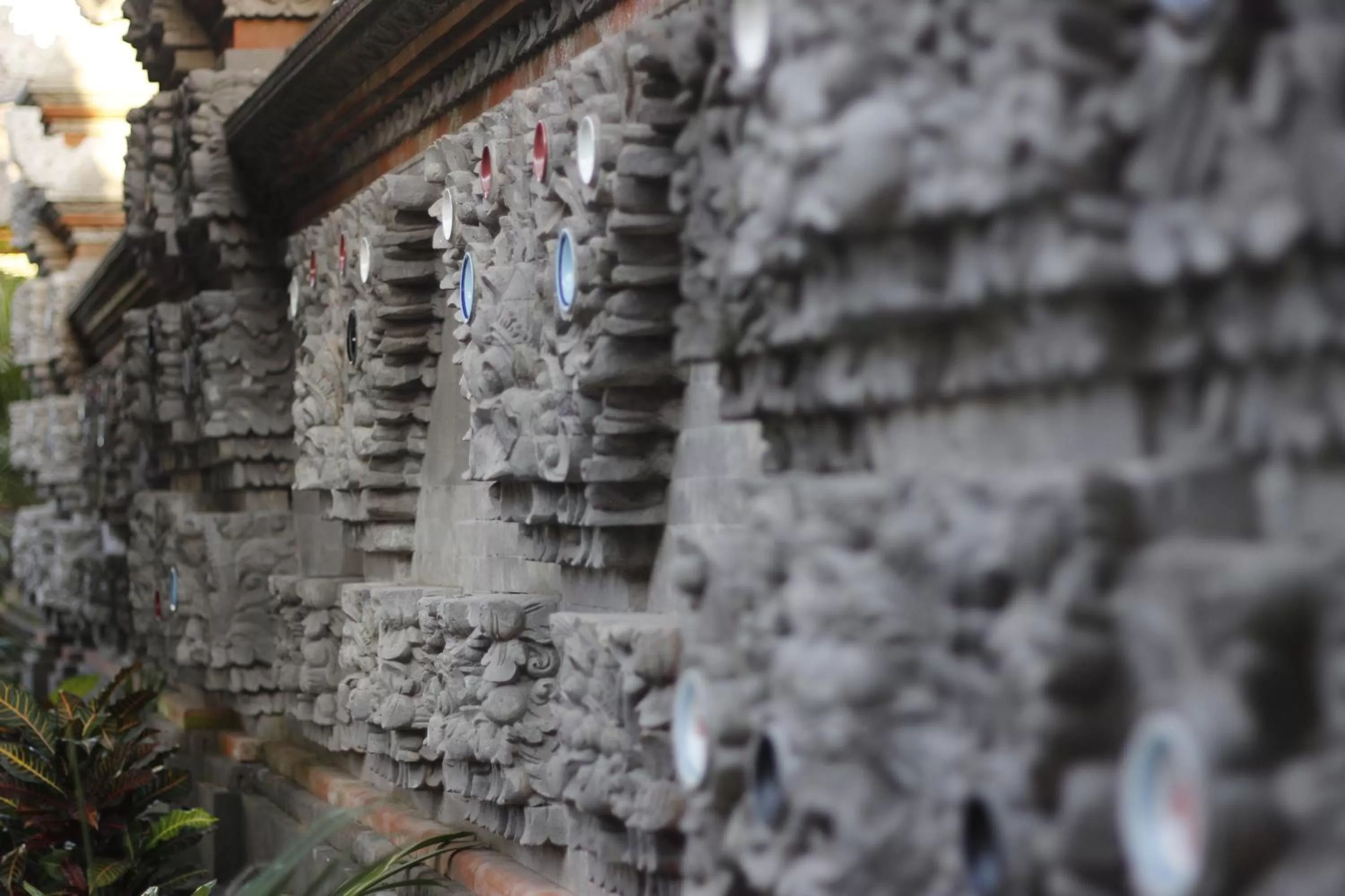 Decorative detail in Dwaraka The Royal Villas