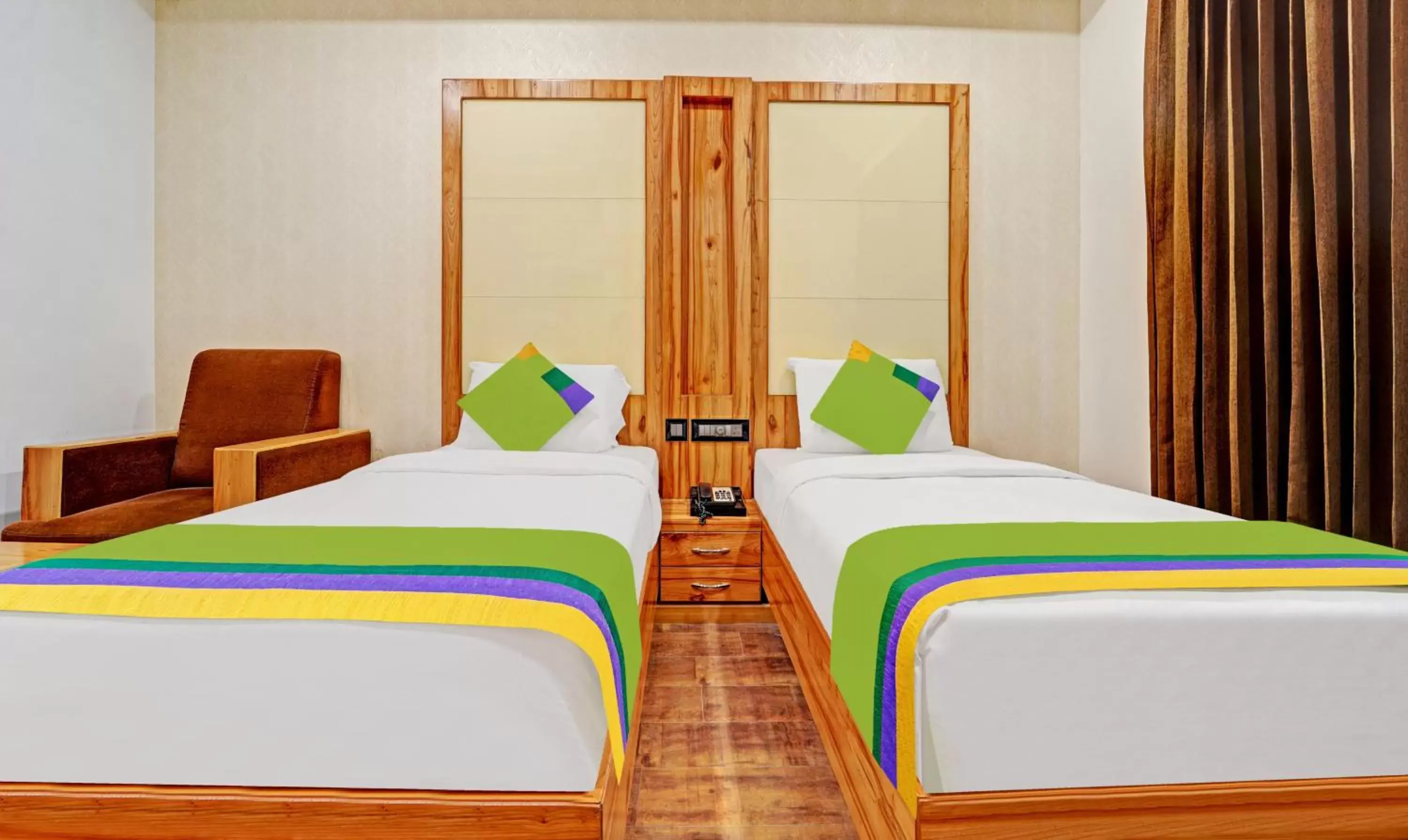 Bedroom, Bed in Treebo Vinayak Inn, 600 Mts From Coimbatore Railway Station Bedroom, Bed in Treebo Vinayak Inn, 600 Mts From Coimbatore Railway Station