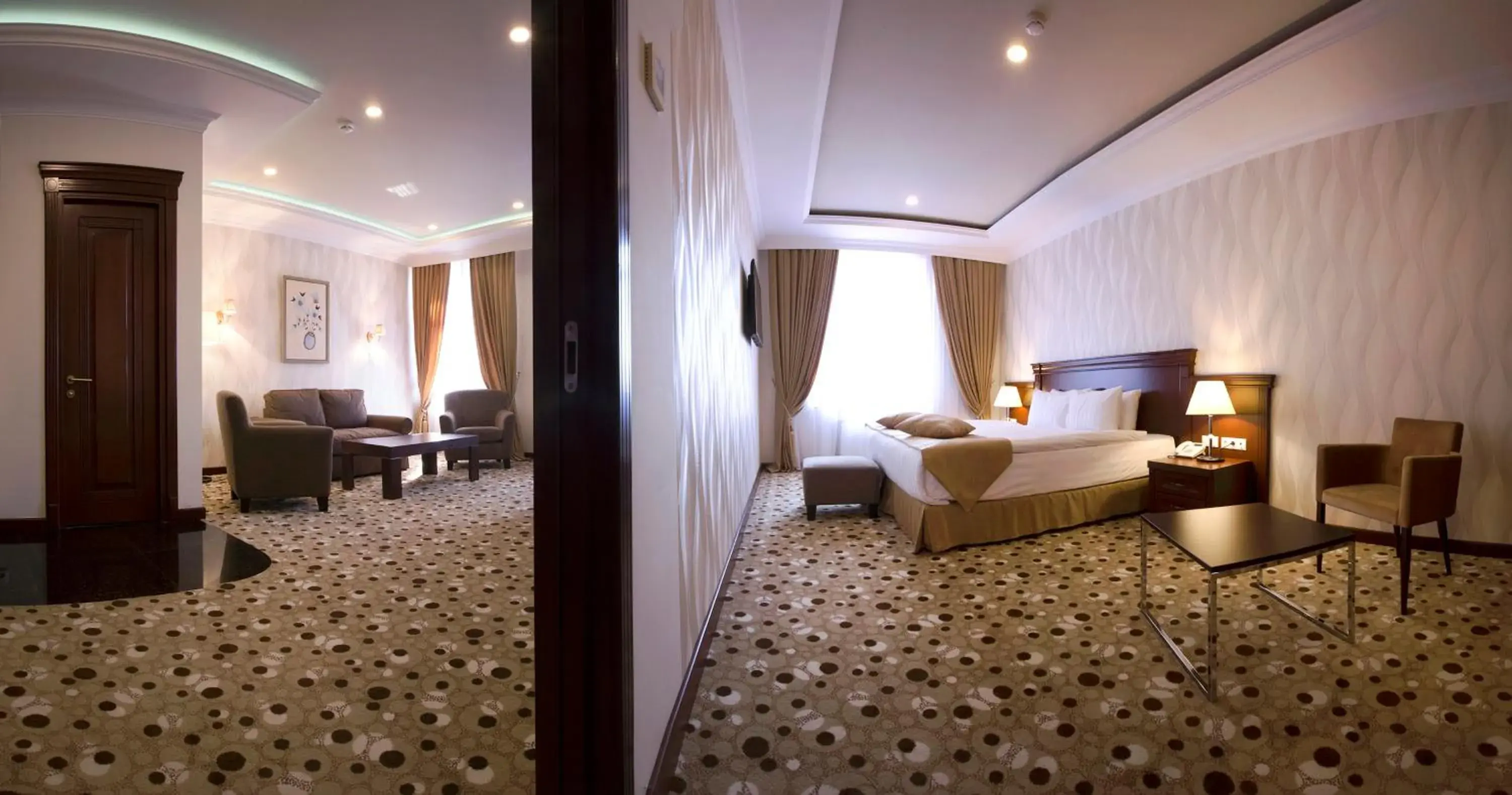 Photo of the whole room, Bed in Central Hotel