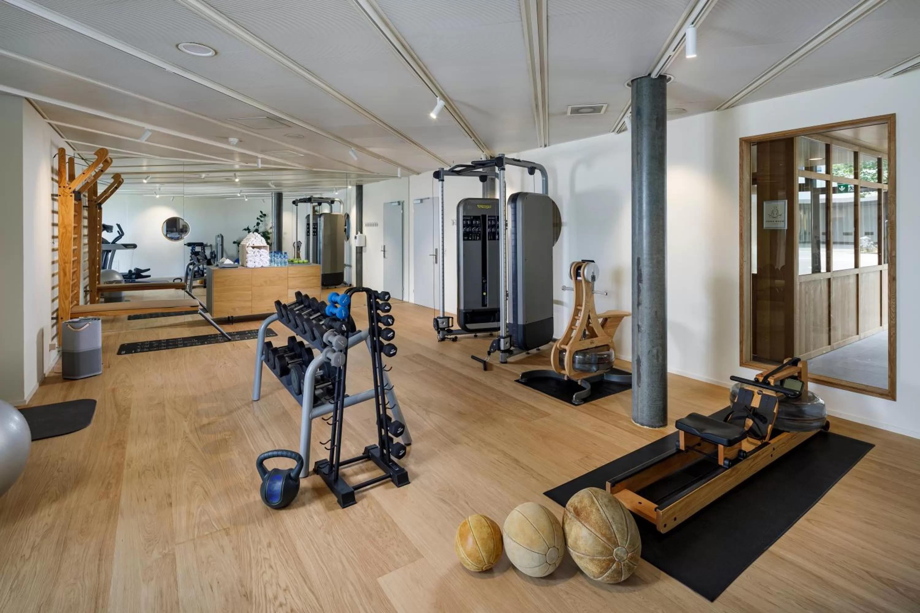 Fitness centre/facilities in Hotel Allegra Lodge