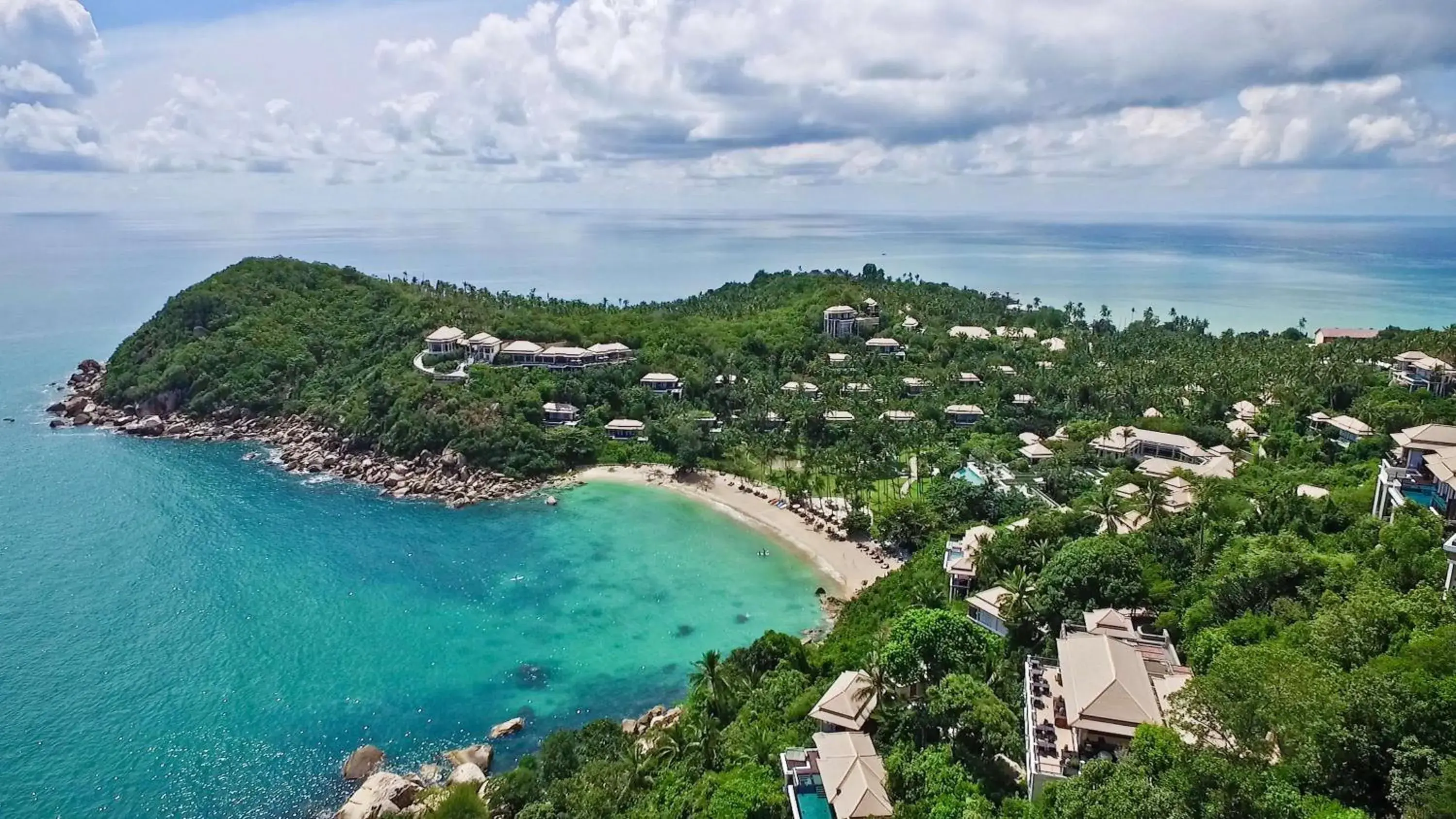 Property building, Bird's-eye View in Banyan Tree Samui - SHA Extra Plus