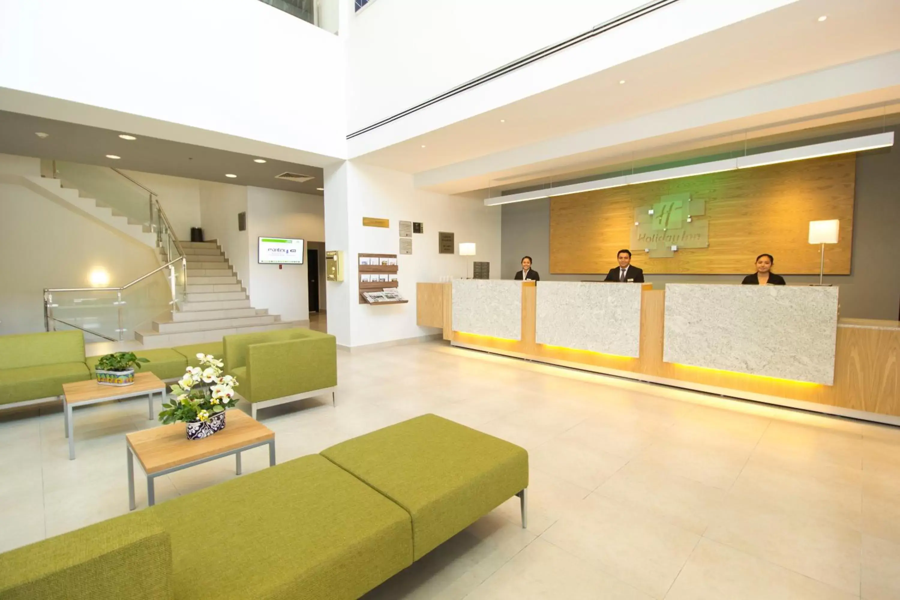 Property building, Lobby/Reception in Holiday Inn Puebla La Noria, an IHG Hotel