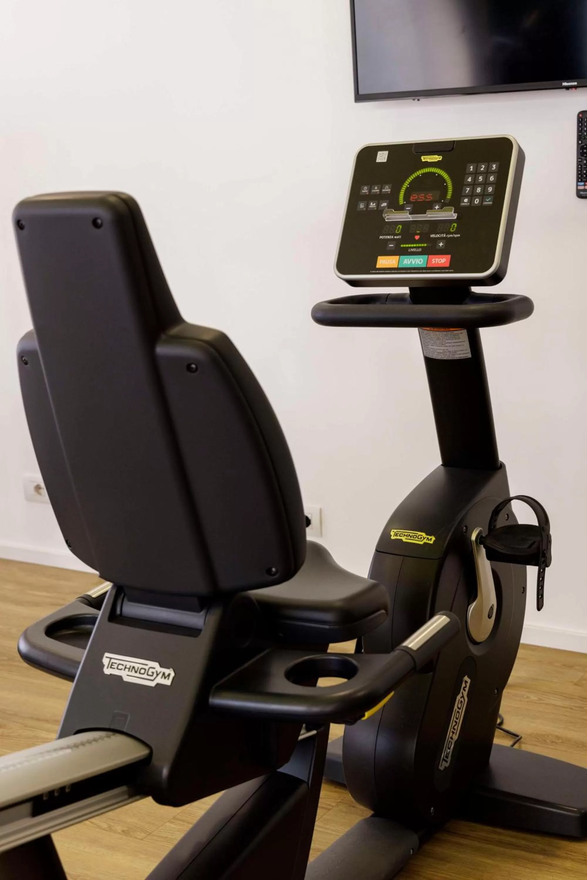 Fitness centre/facilities in Best Western Plus Hotel Bologna