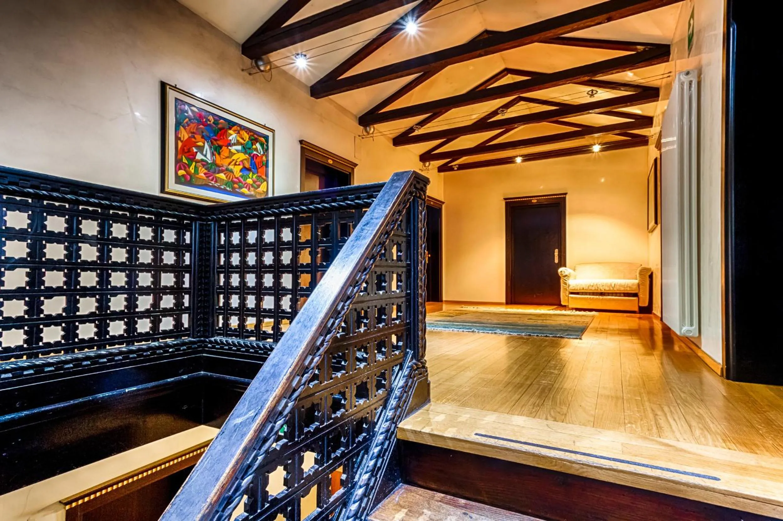 Decorative detail in Hotel Trieste