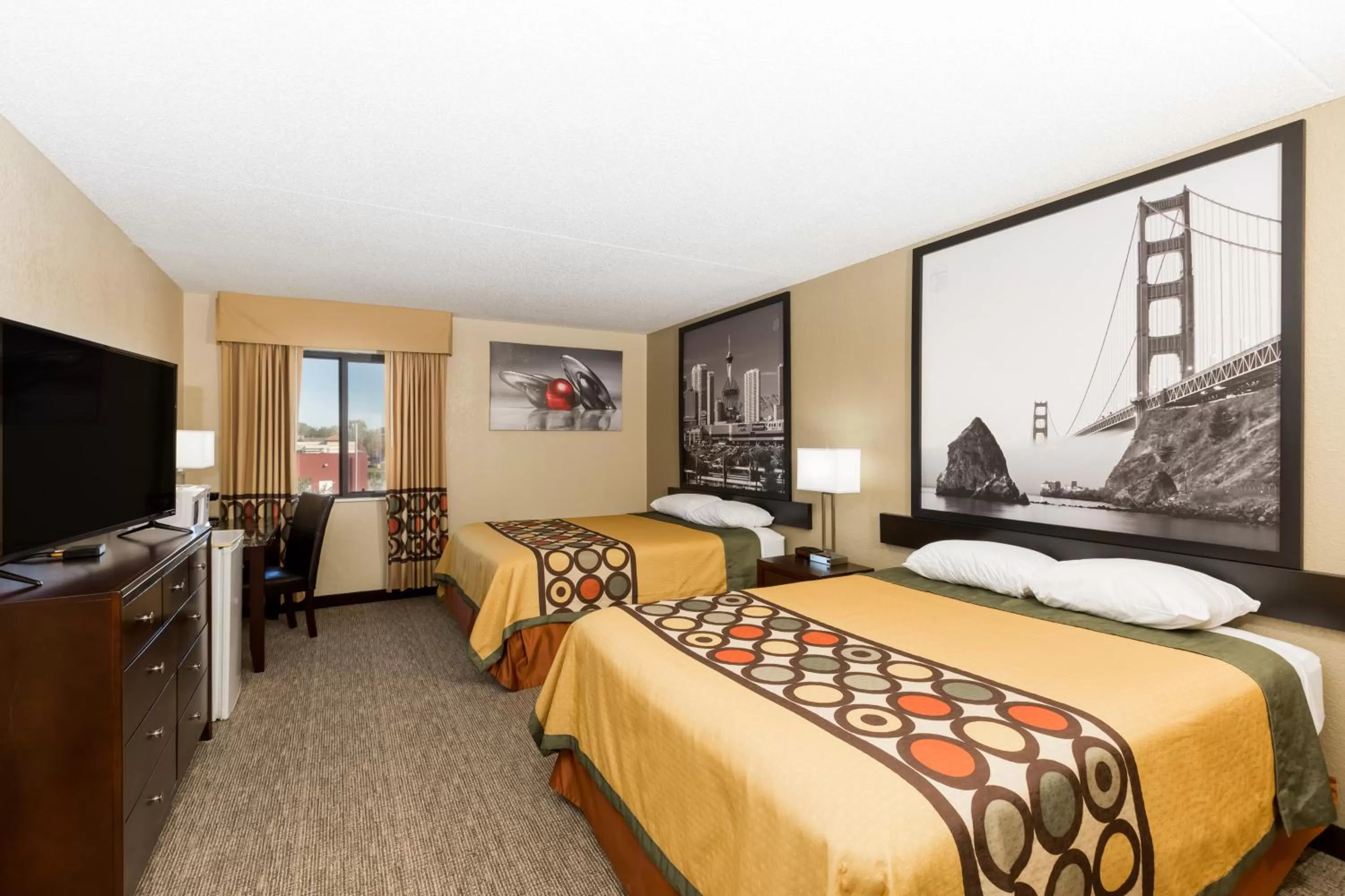 Bed in Super 8 by Wyndham Wichita North