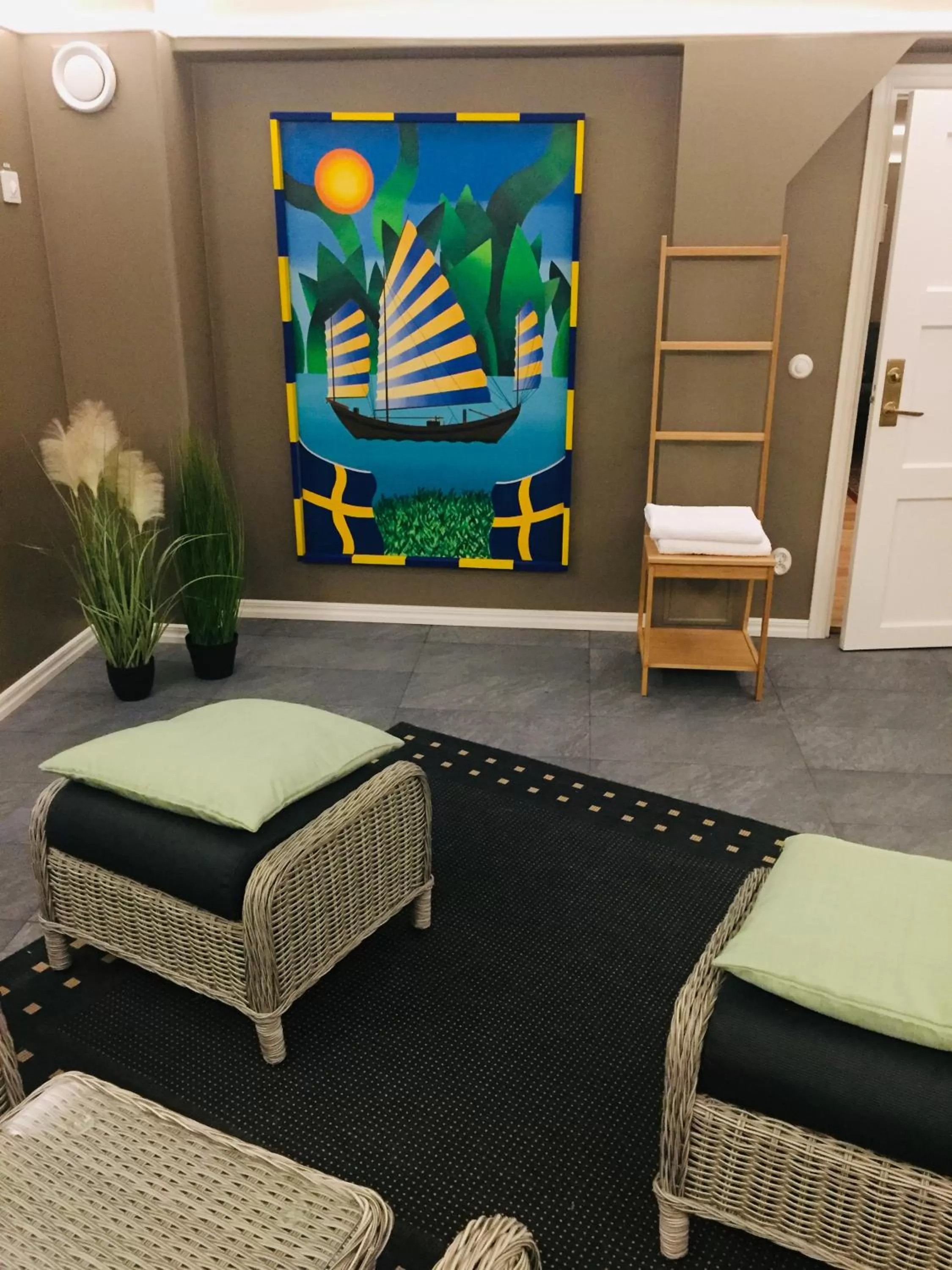 Sauna, Bed in Södra Hotellet