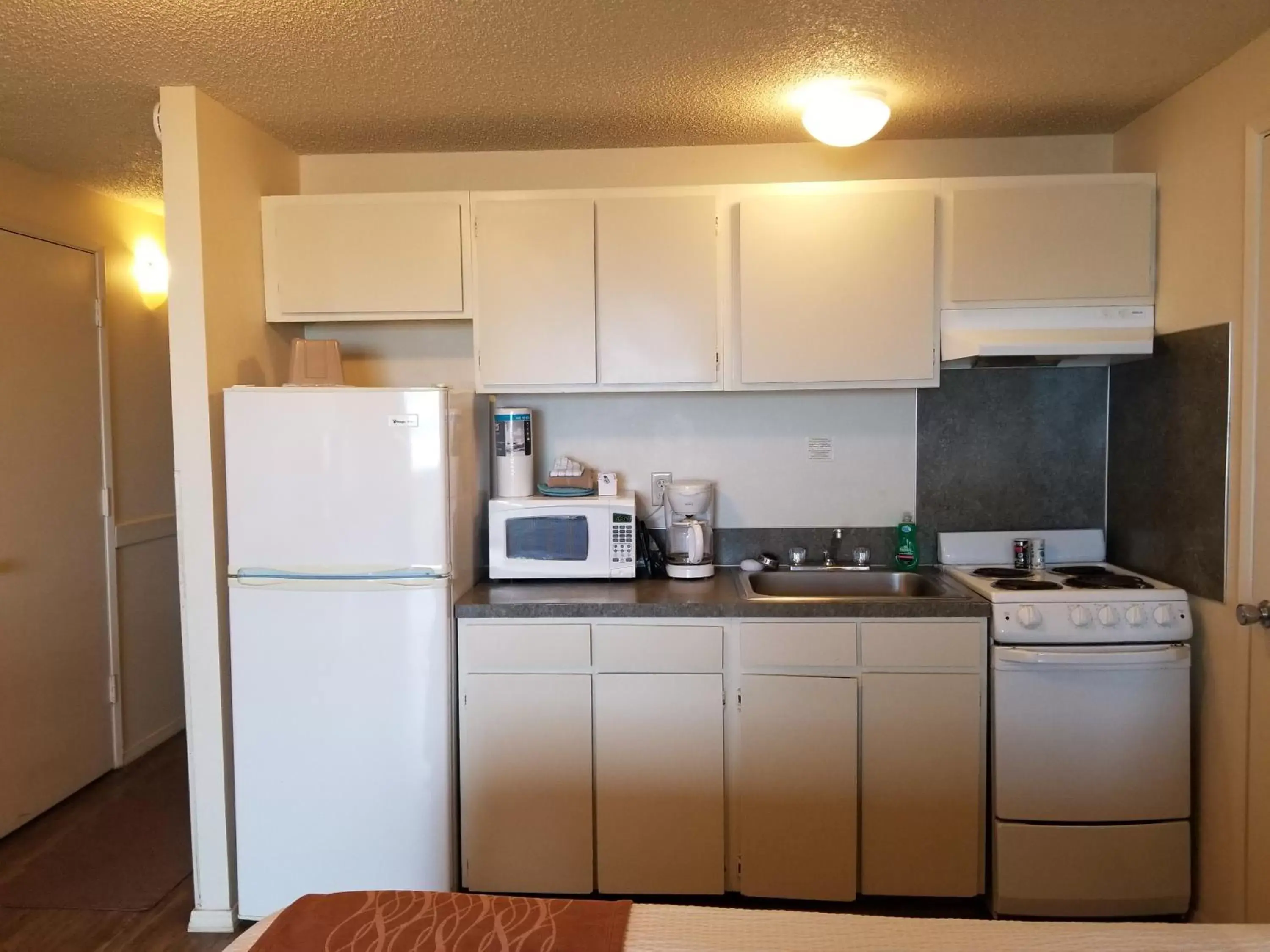 Kitchen/Kitchenette in Silver Surf Motel