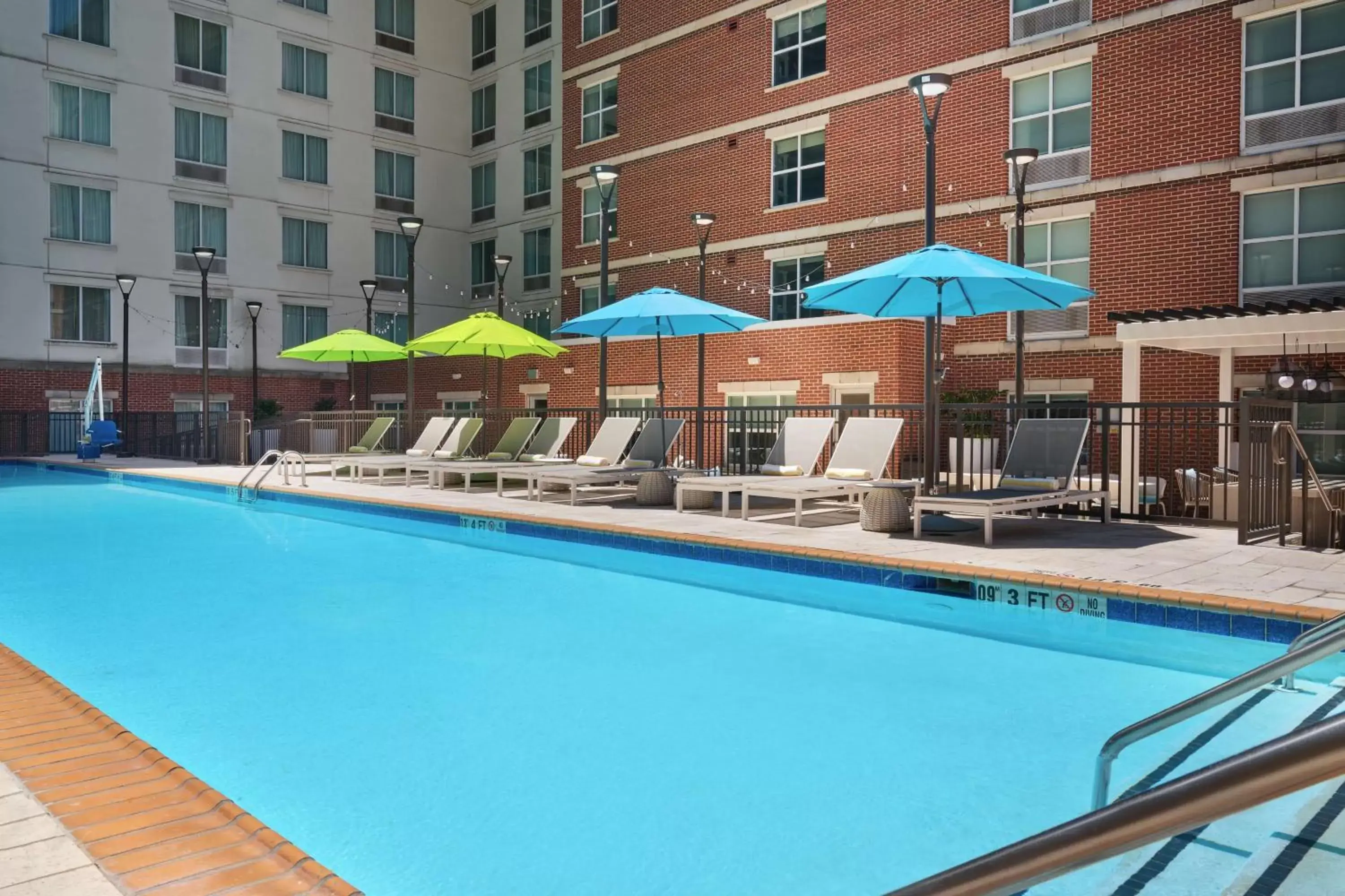 Pool view, Swimming Pool in Homewood Suites Atlanta Midtown