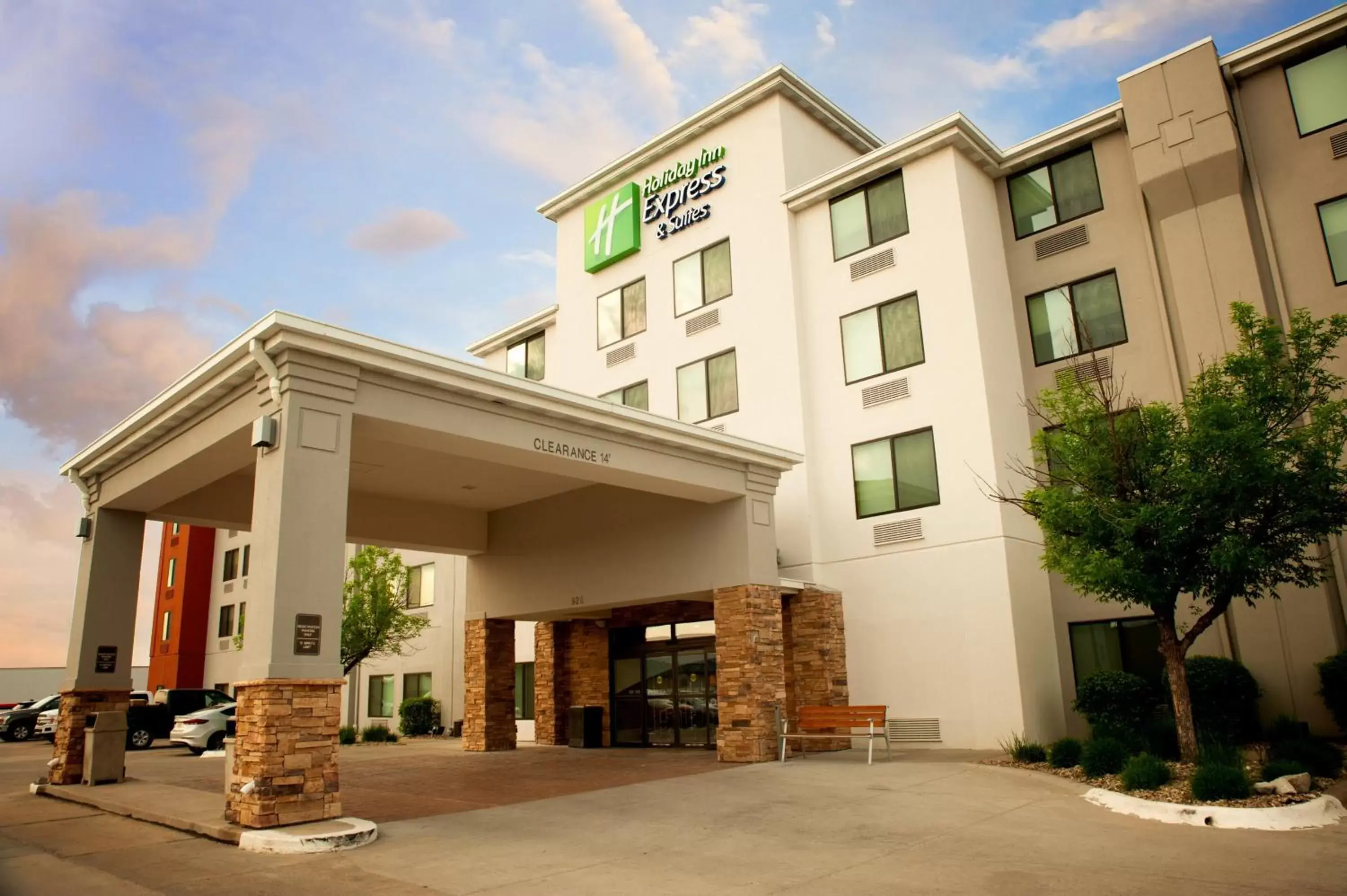 Property Building in Holiday Inn Express Hotel & Suites Norfolk, an IHG Hotel