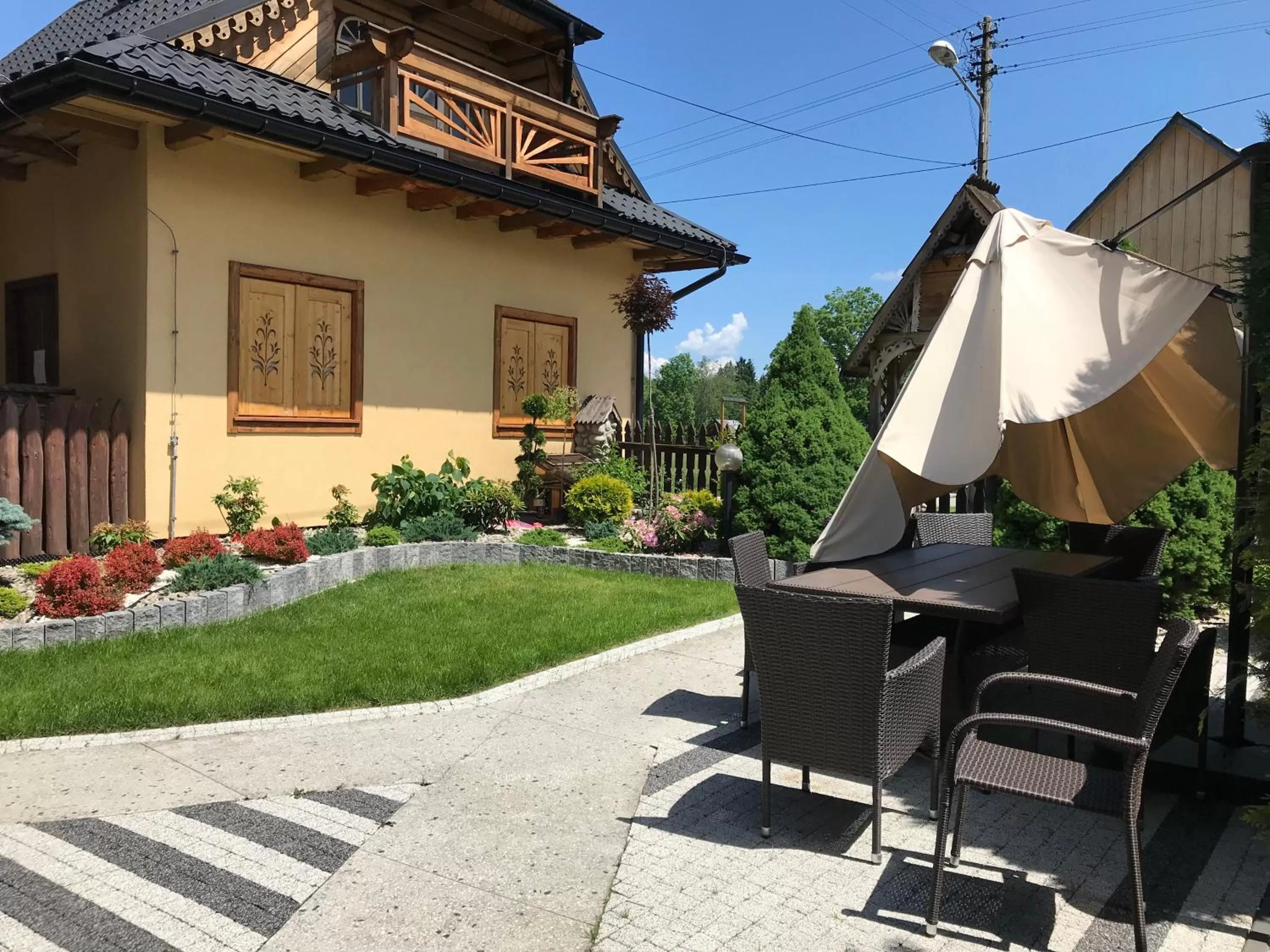 Garden in Chata u Bronka