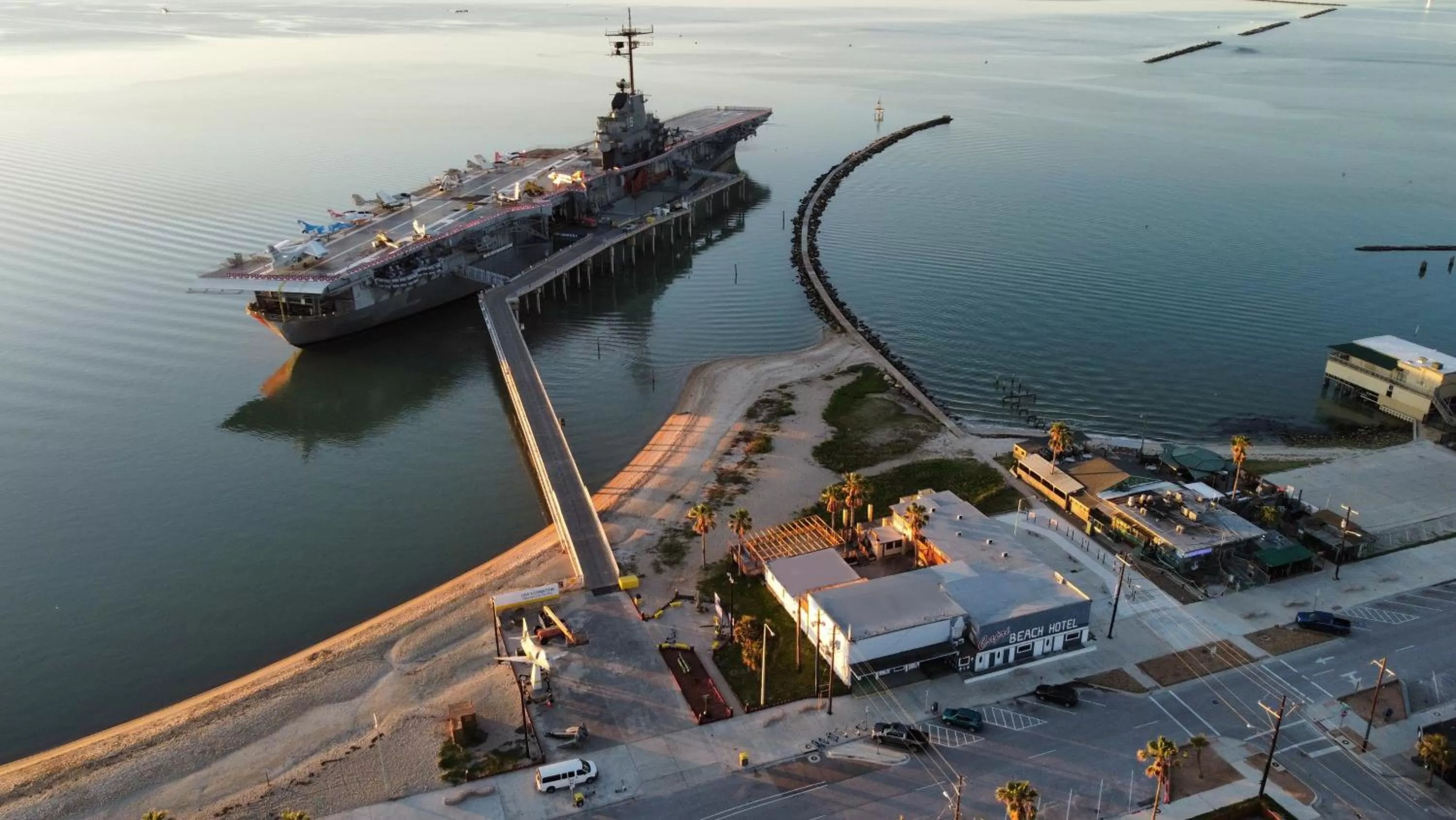 Bird's eye view in Capri Beach Hotel