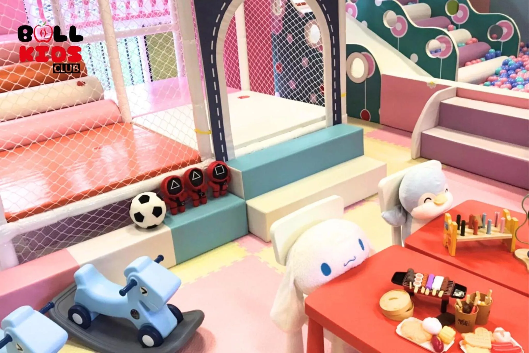 Children play ground, Bed in The Capuchin Hotel Krabi, Ao Nang Beach