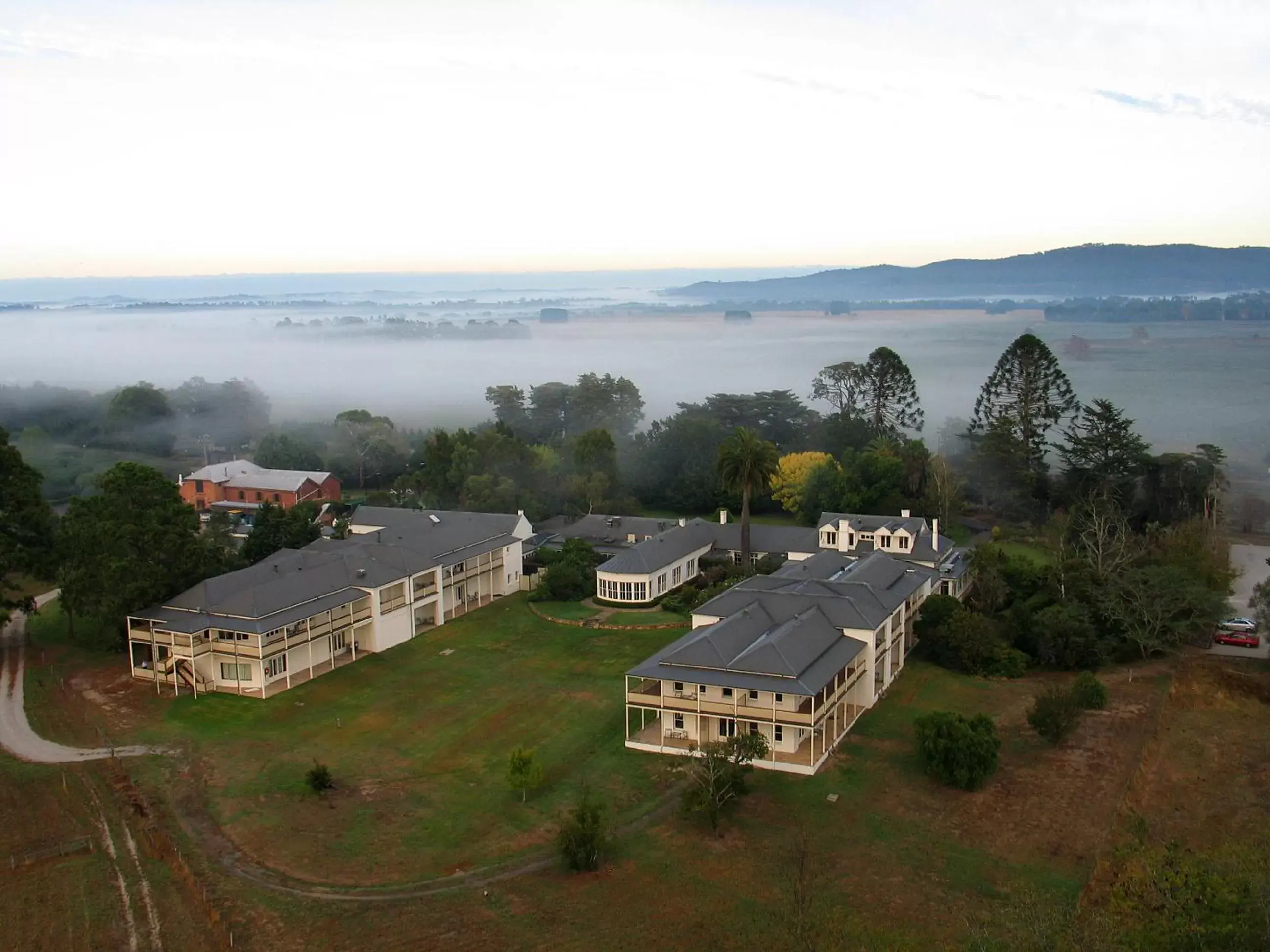 Bird's eye view, Bird's-eye View in Chateau Yering Hotel