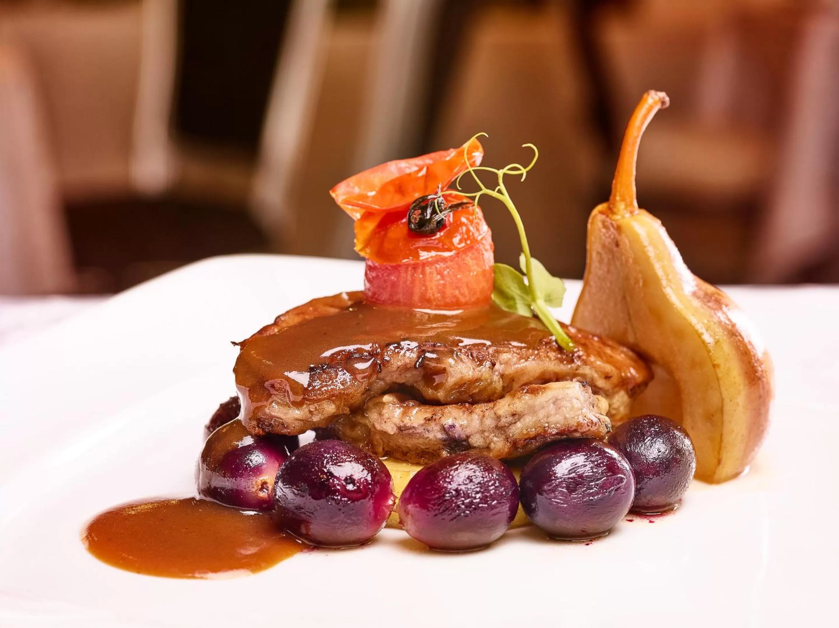 Food close-up in Continental Forum Arad