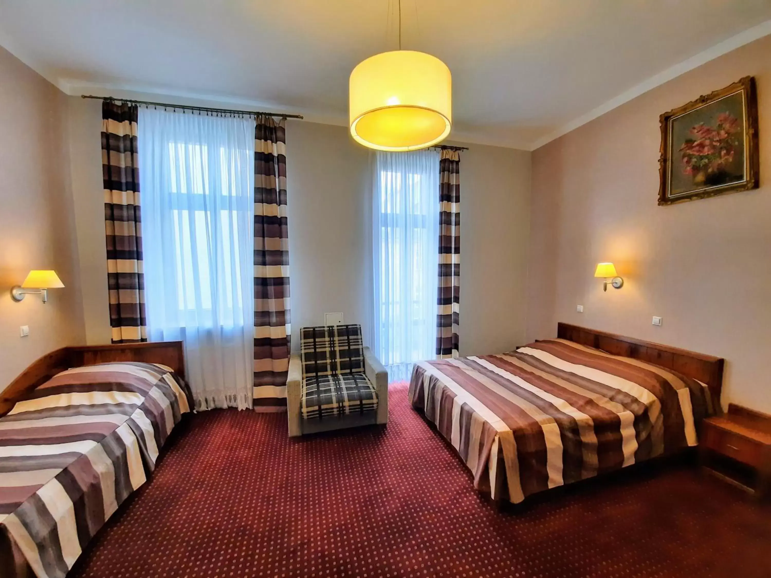 Bed in Aneks Hotelu Kazimierz