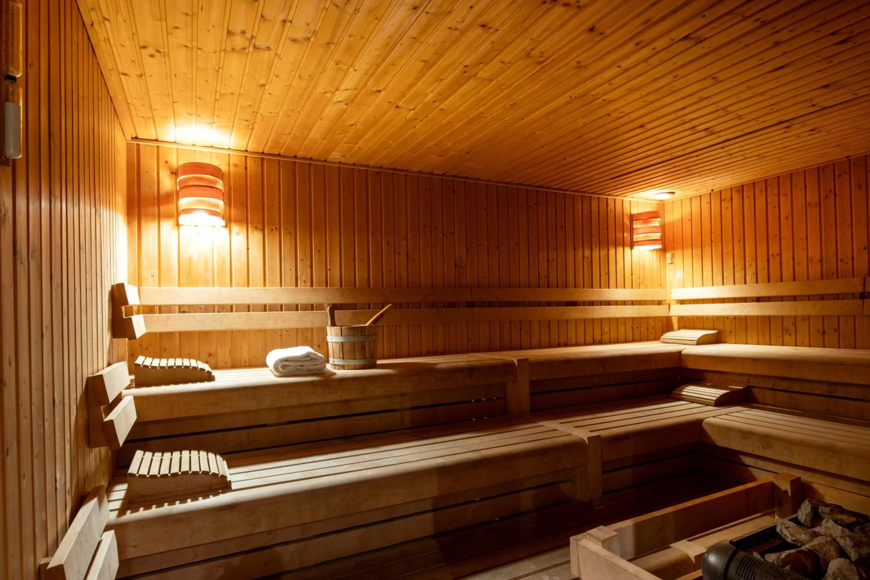 Sauna in Crowne Plaza Antwerpen by IHG