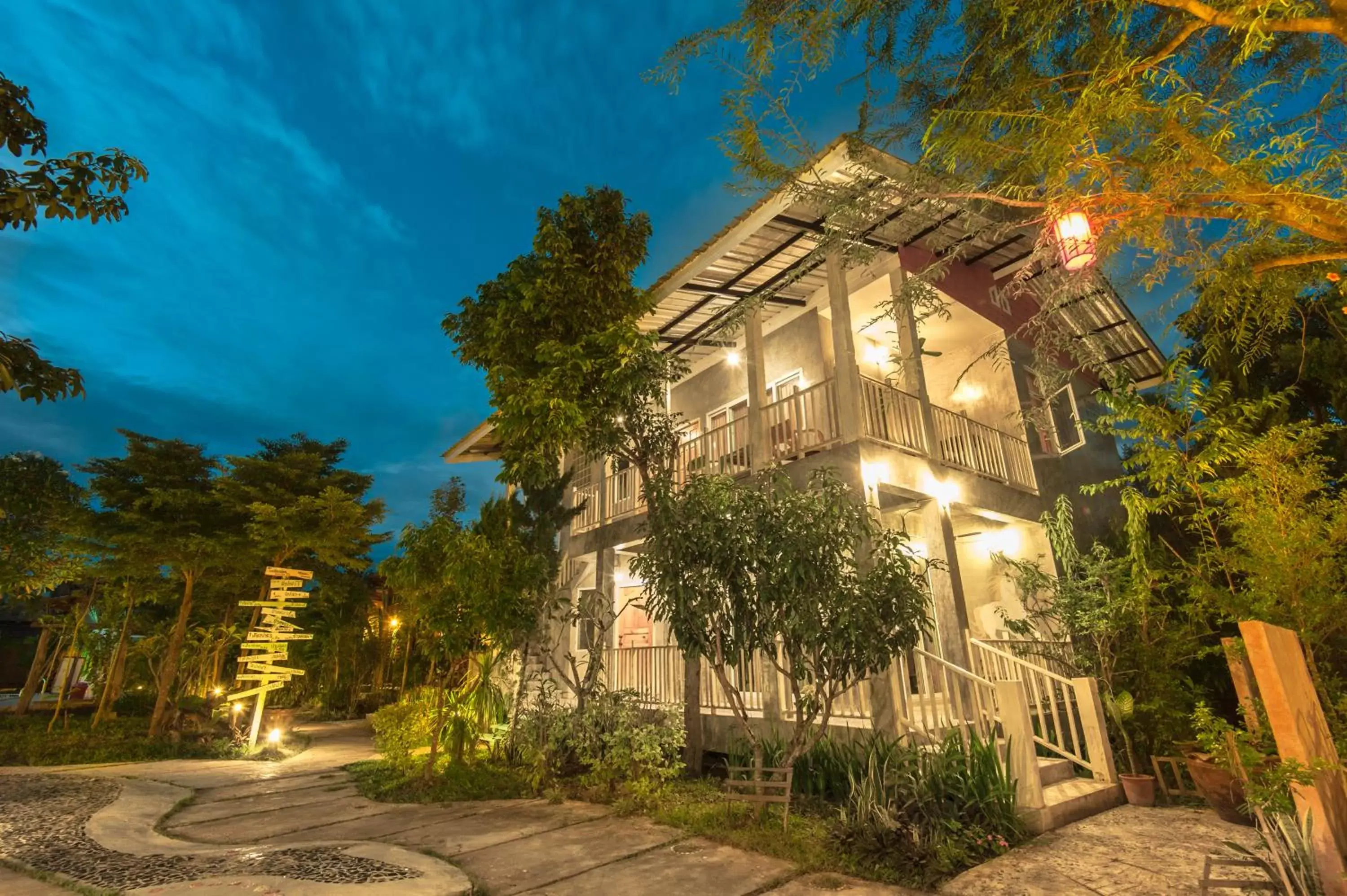 Facade/entrance in Baan Chokdee Pai Resort Facade/entrance in Baan Chokdee Pai Resort