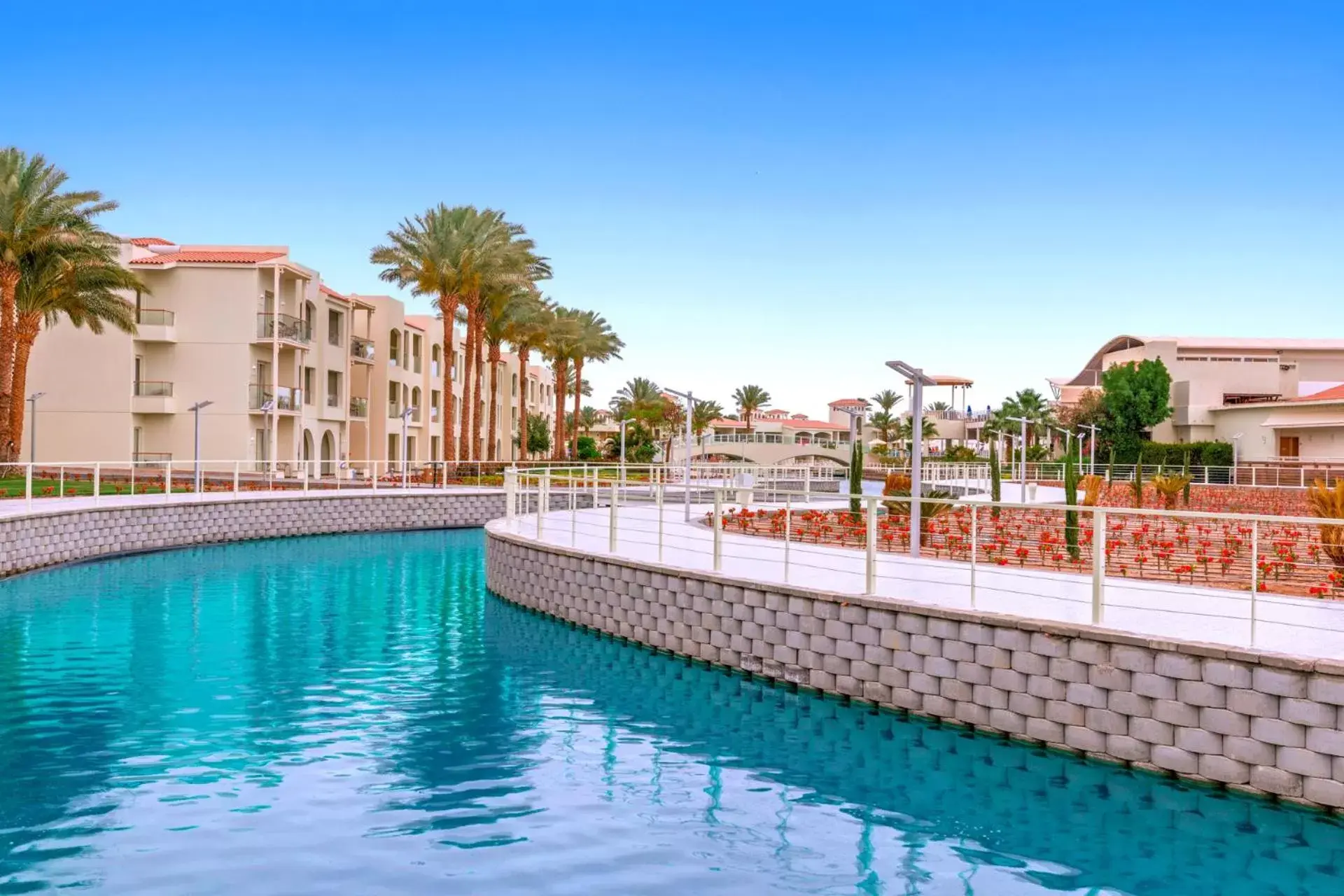 Lake view, Swimming Pool in Pickalbatros Dana Beach Resort - Hurghada