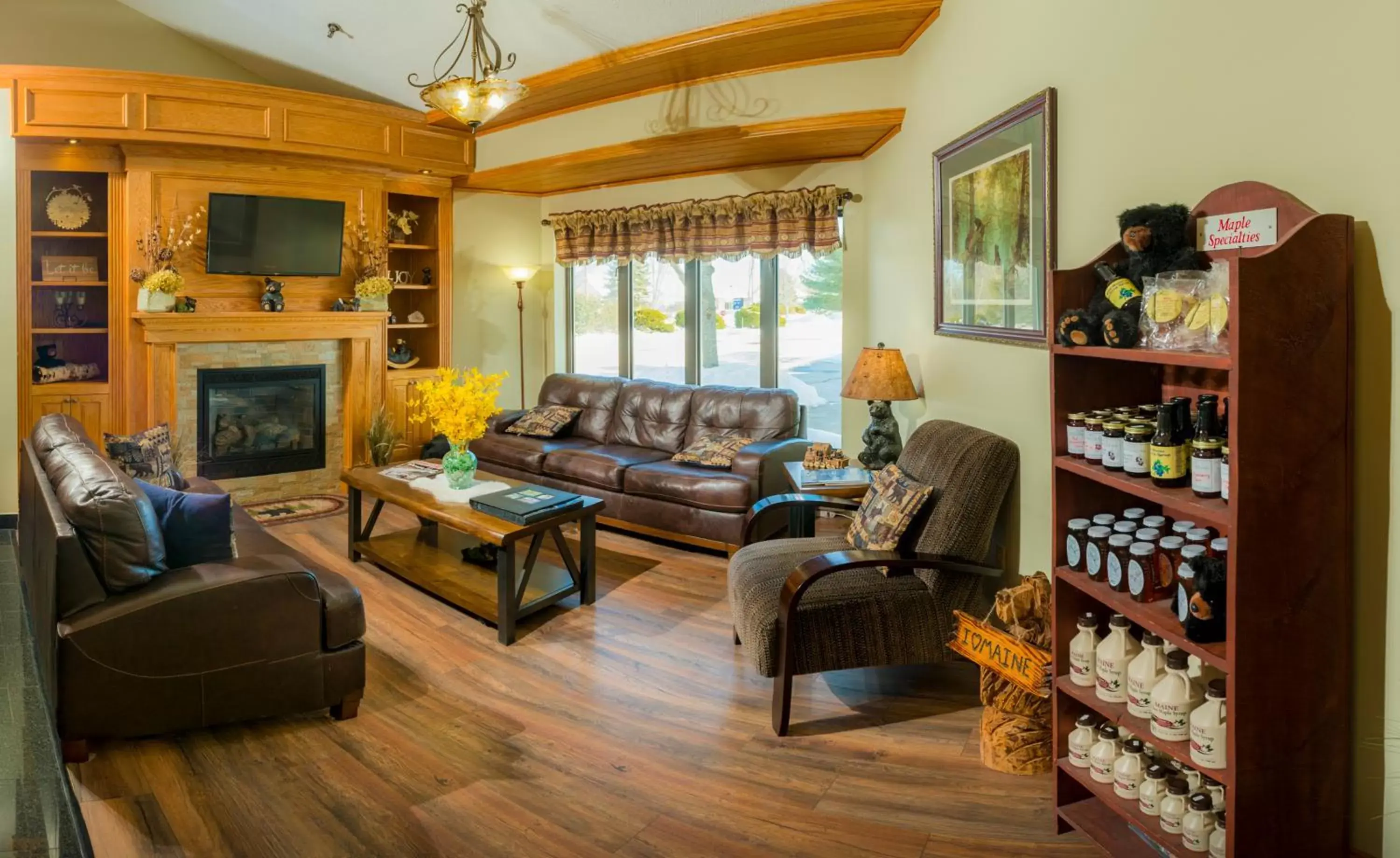 Lobby or reception, Seating Area in Black Bear Inn