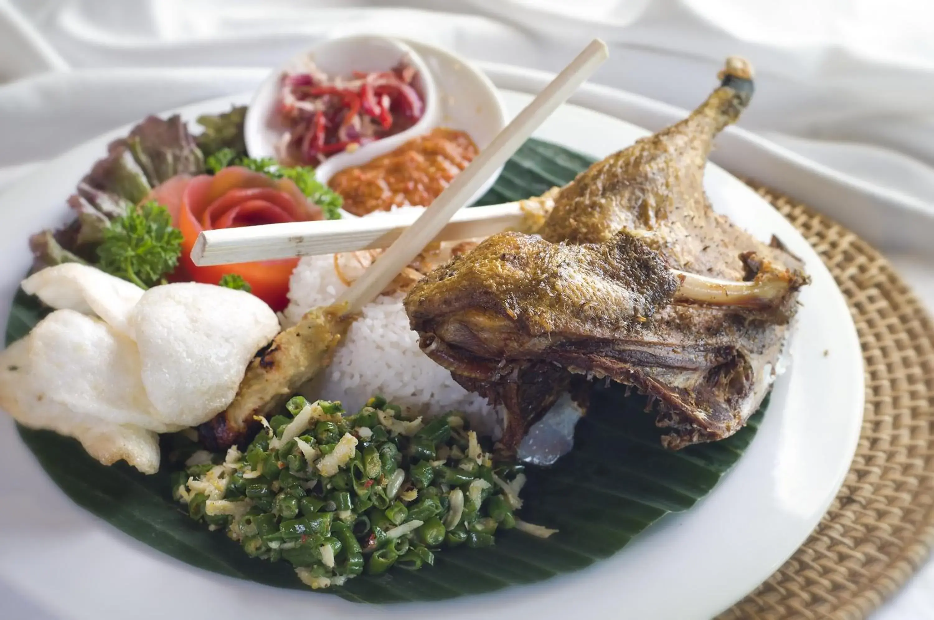 Food in The Payogan Villa Resort and Spa