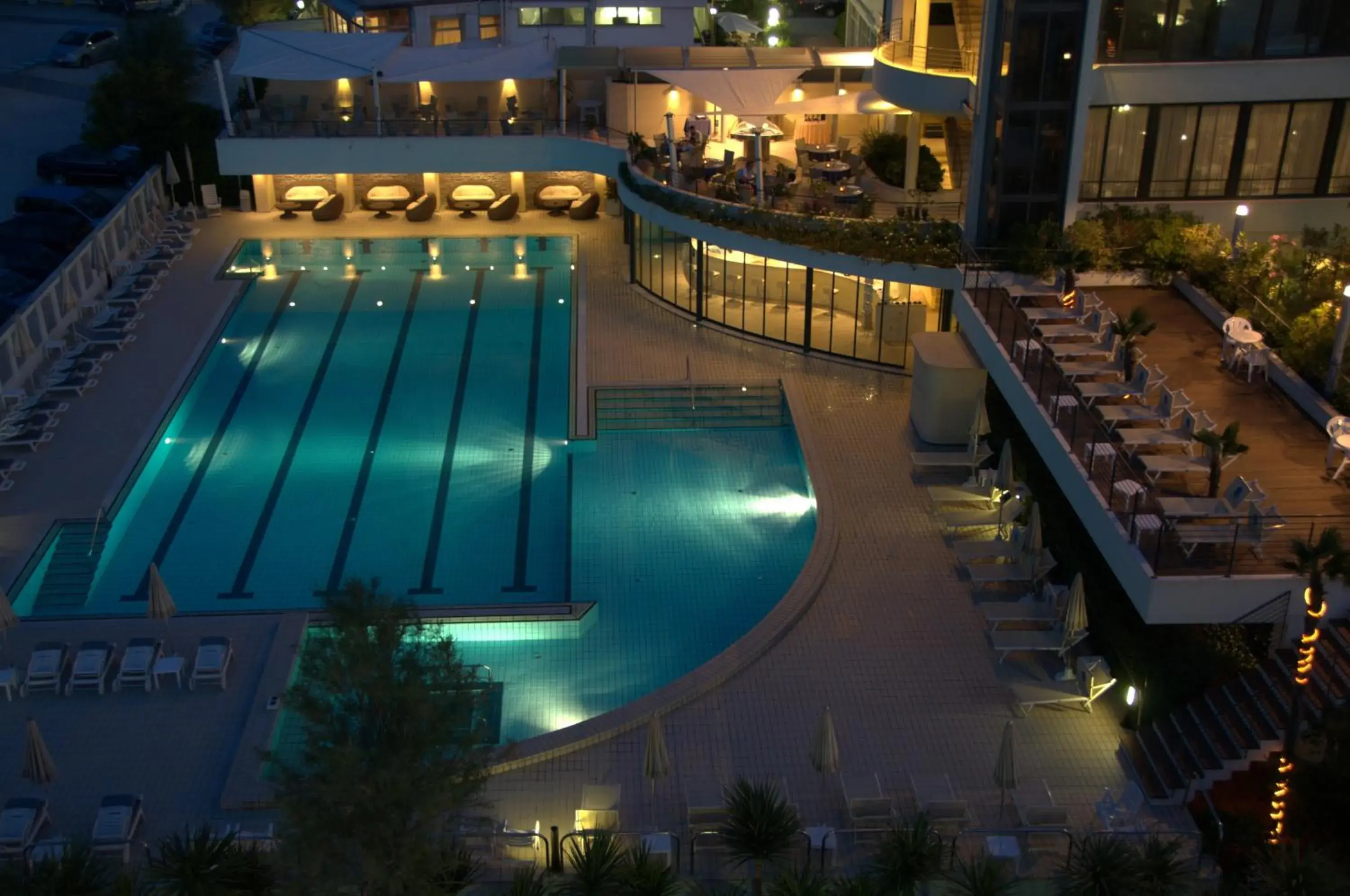 Swimming pool, Pool View in Hotel Le Palme - Premier Resort