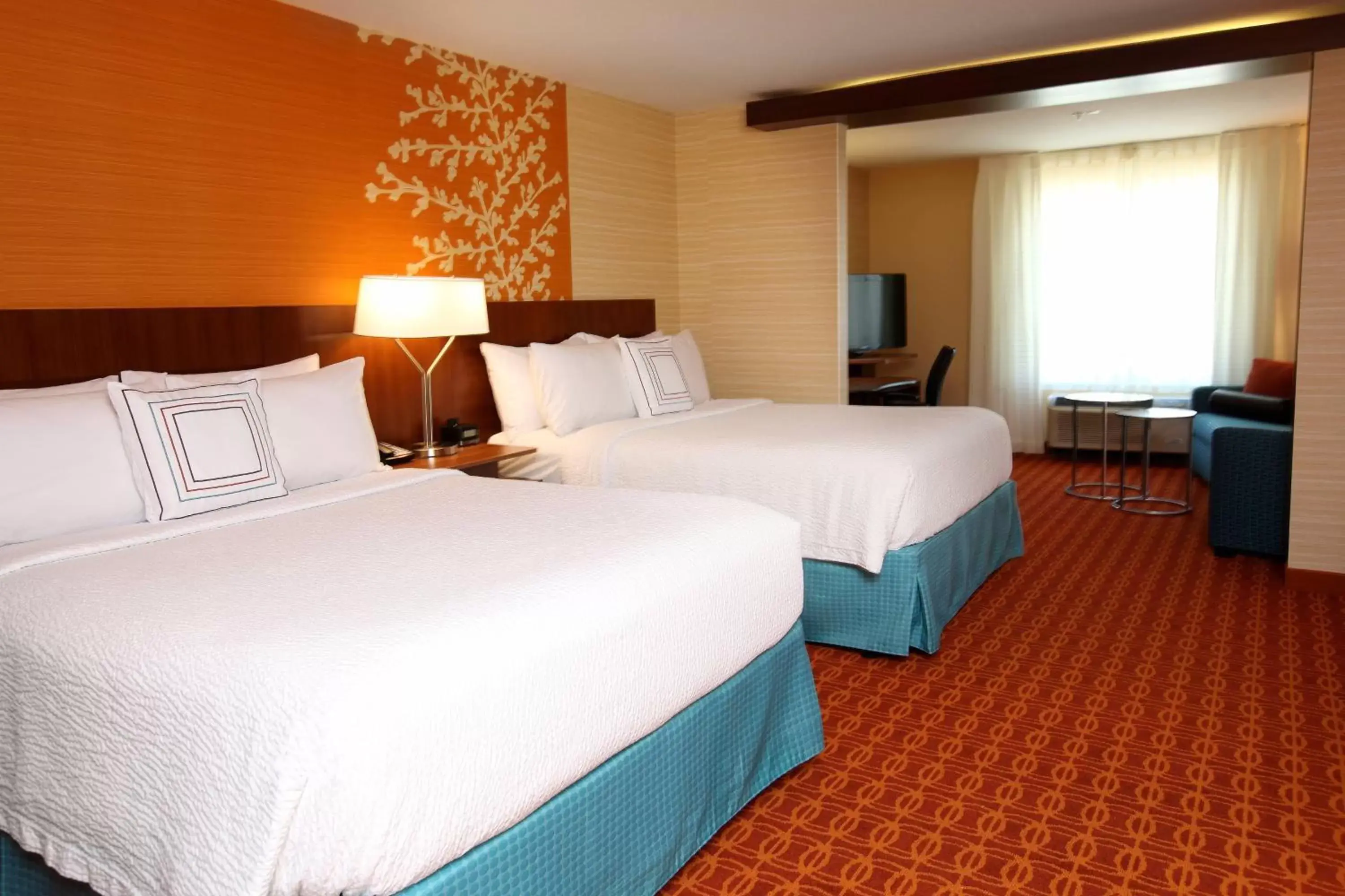 Photo of the whole room, Bed in Fairfield Inn & Suites by Marriott Omaha Papillion