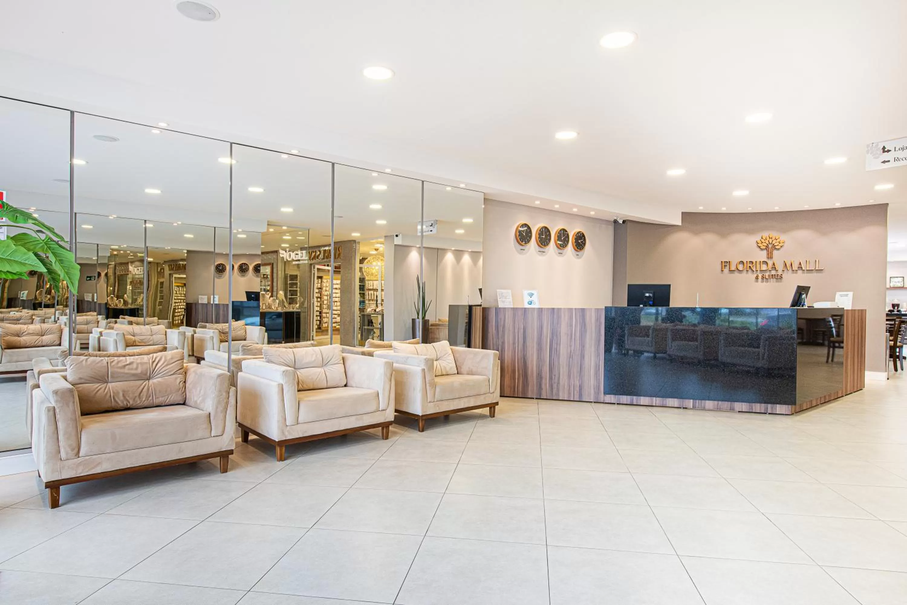 Lobby/Reception in Florida Mall & Suites