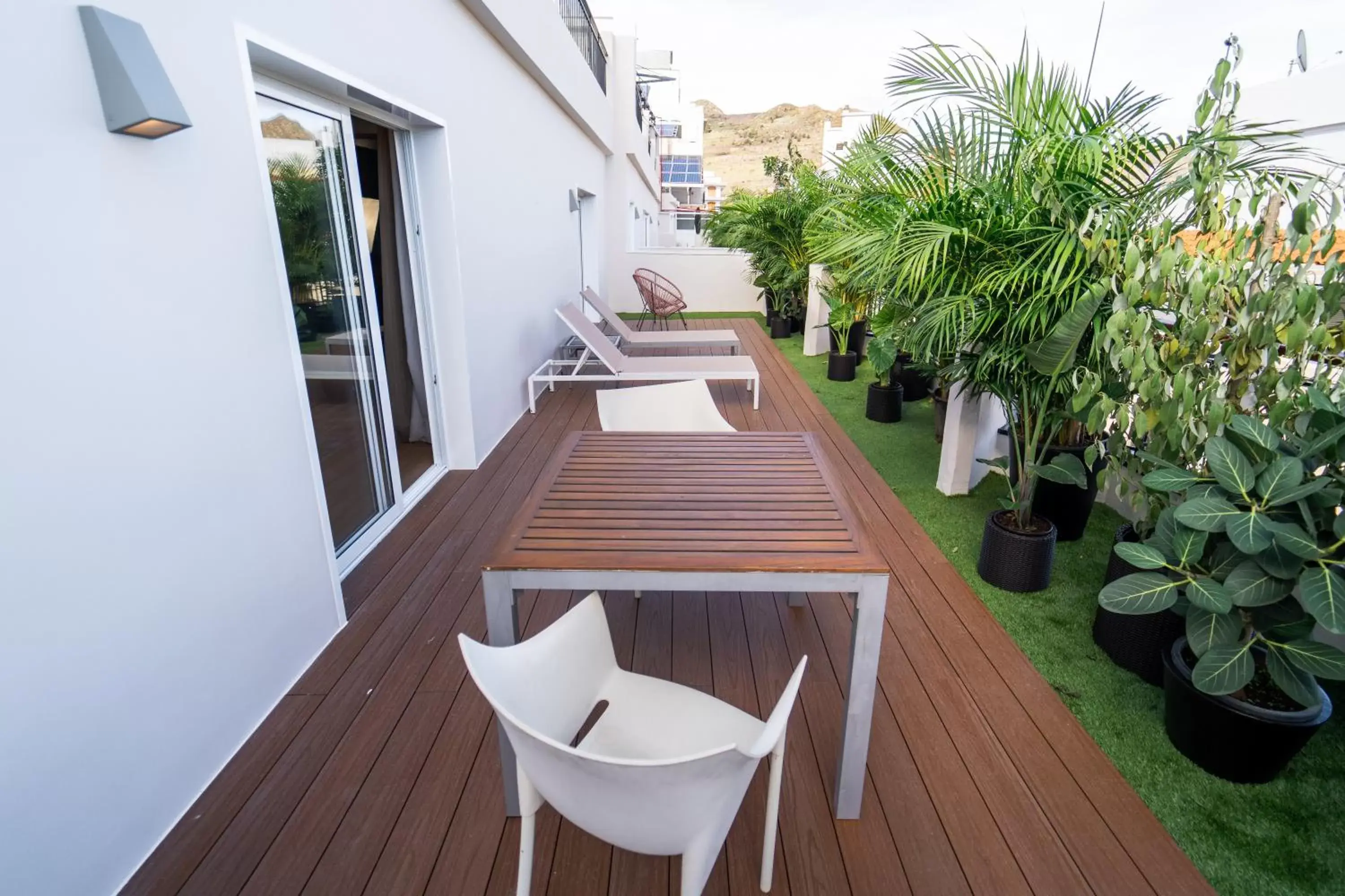 Balcony/Terrace in Hotel Taburiente S.C.Tenerife