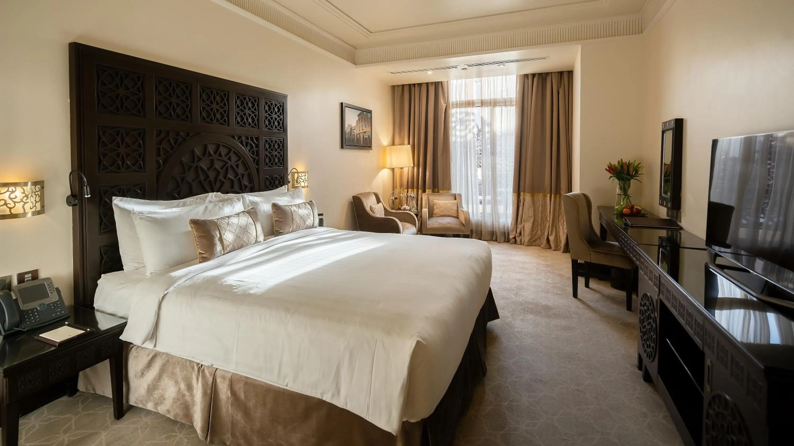 Bed in Al Mashreq Boutique Hotel - Small Luxury Hotels of the World