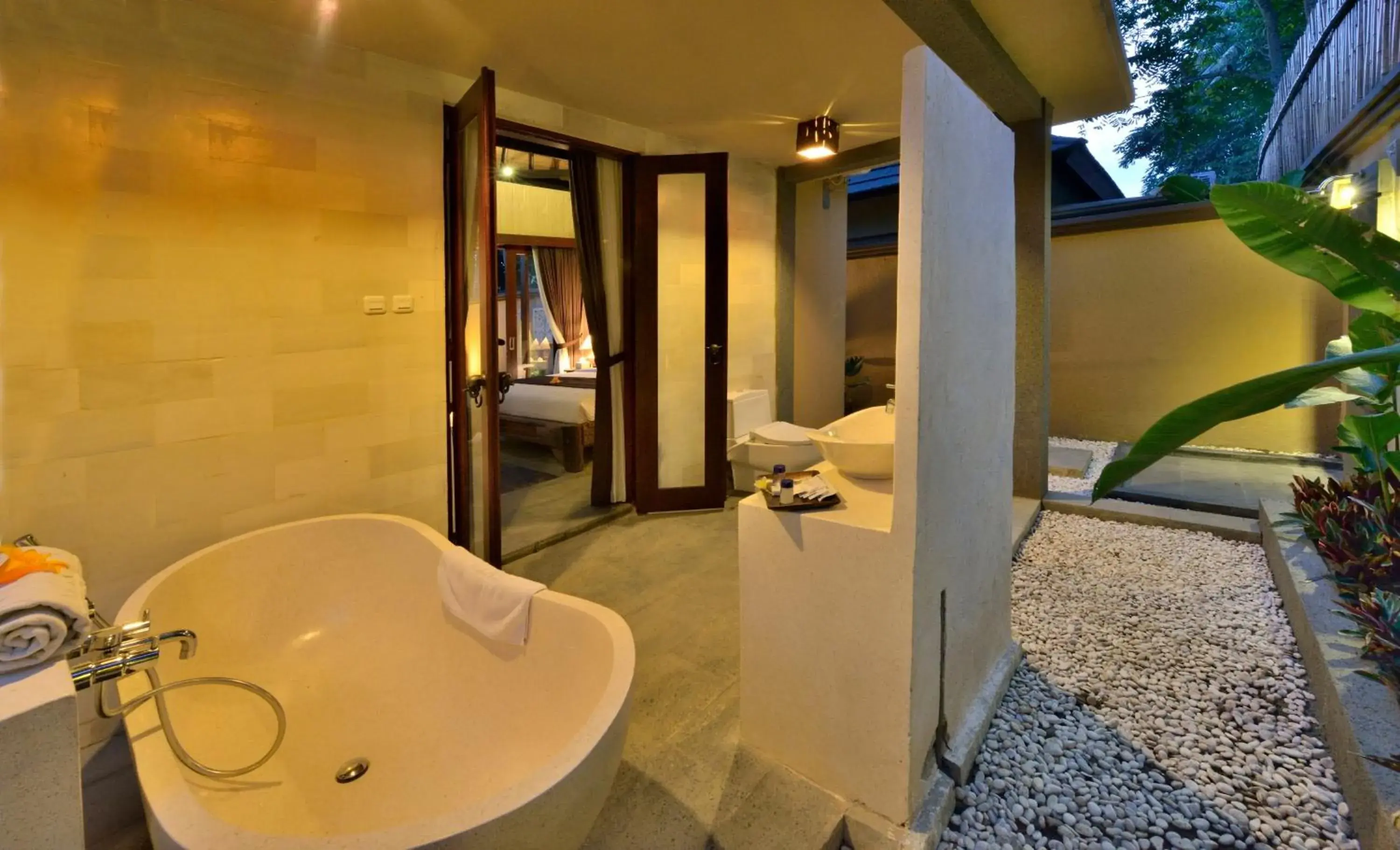 Bathroom in Gino Feruci Villa Ubud by KAGUM Hotels