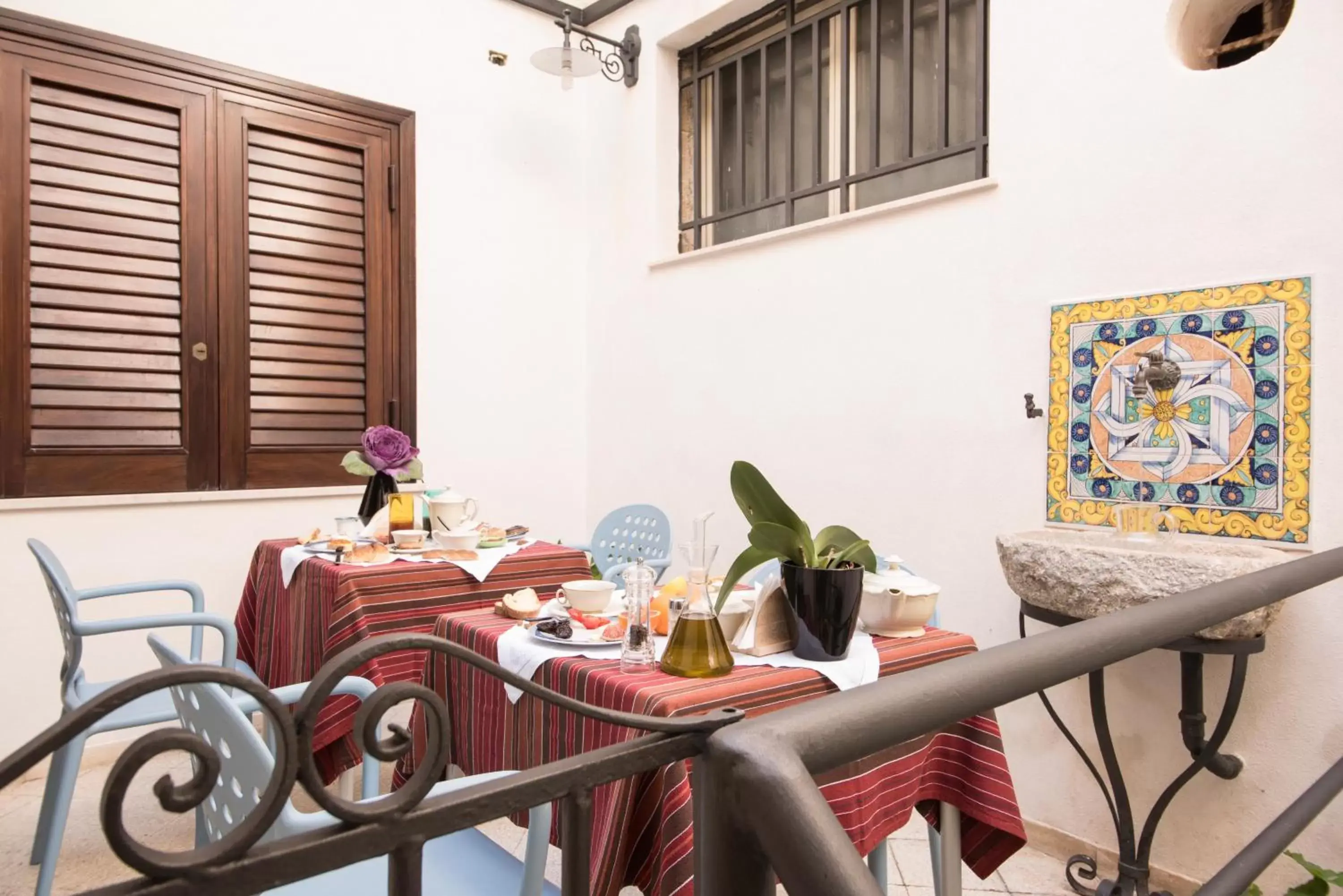 Balcony/Terrace in B&B Via Roma