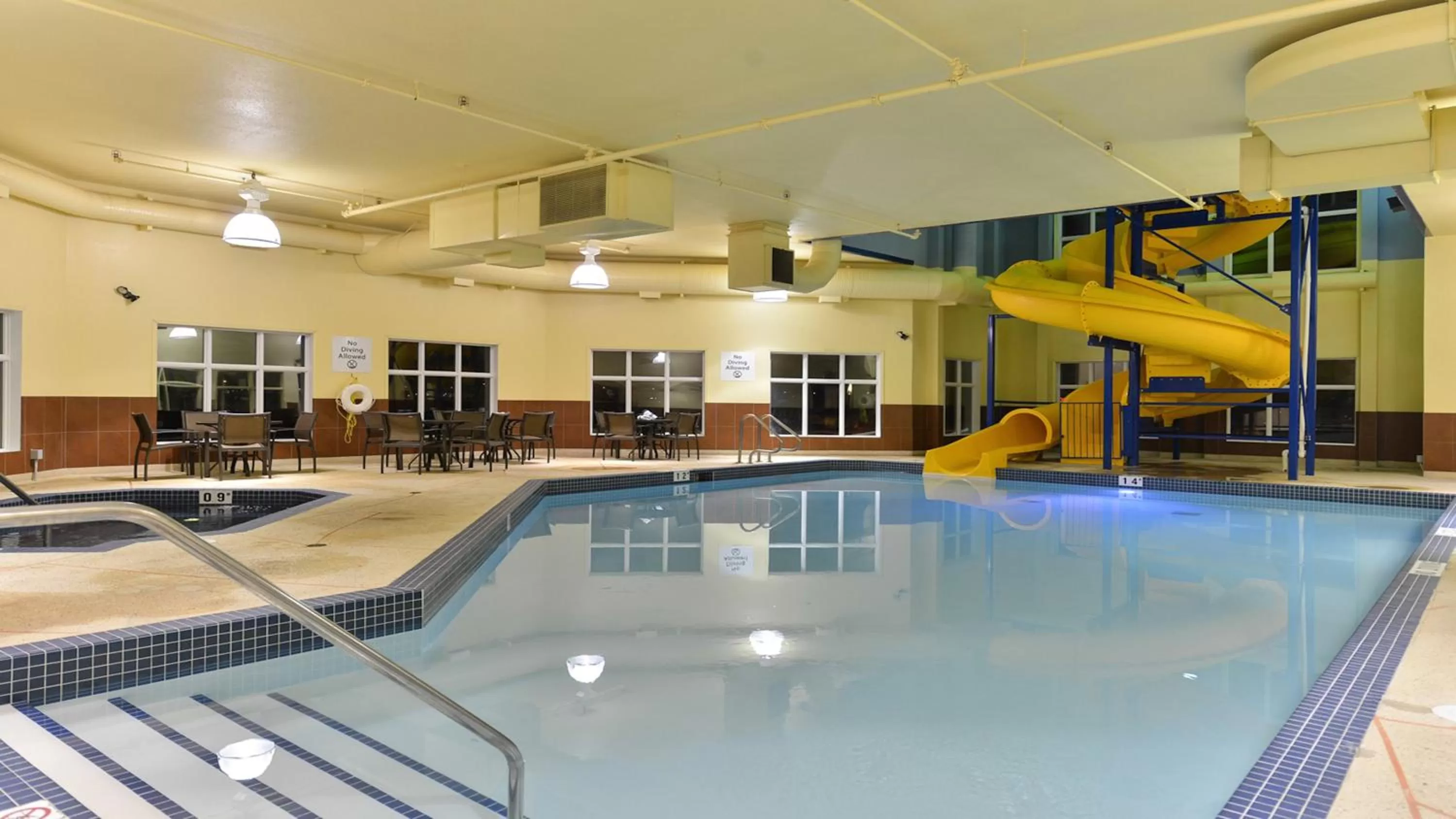 Swimming pool in Holiday Inn Express Hotel & Suites - Edmonton International Airport by IHG