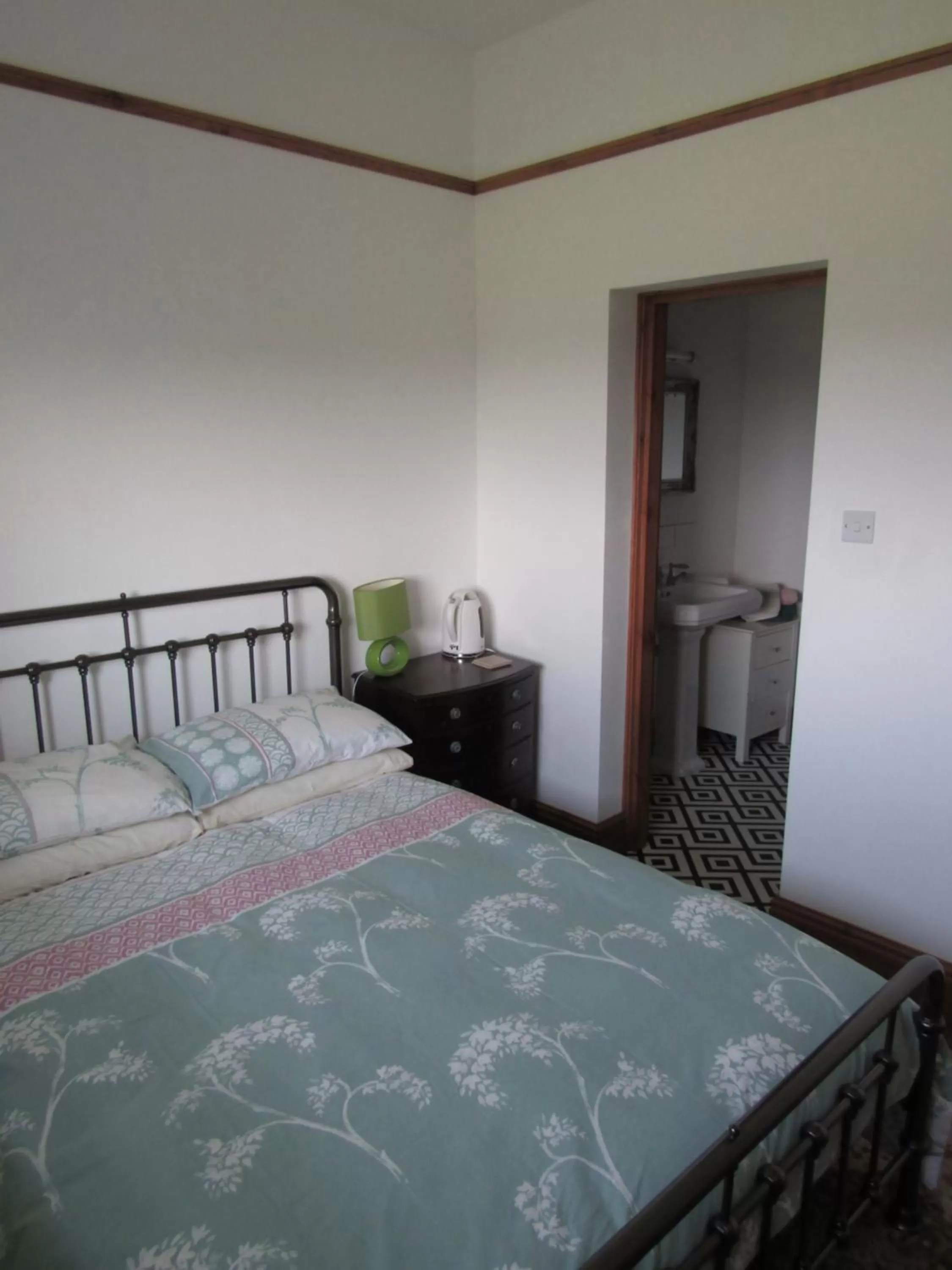 Bed in Treganoon House, Lanlivery