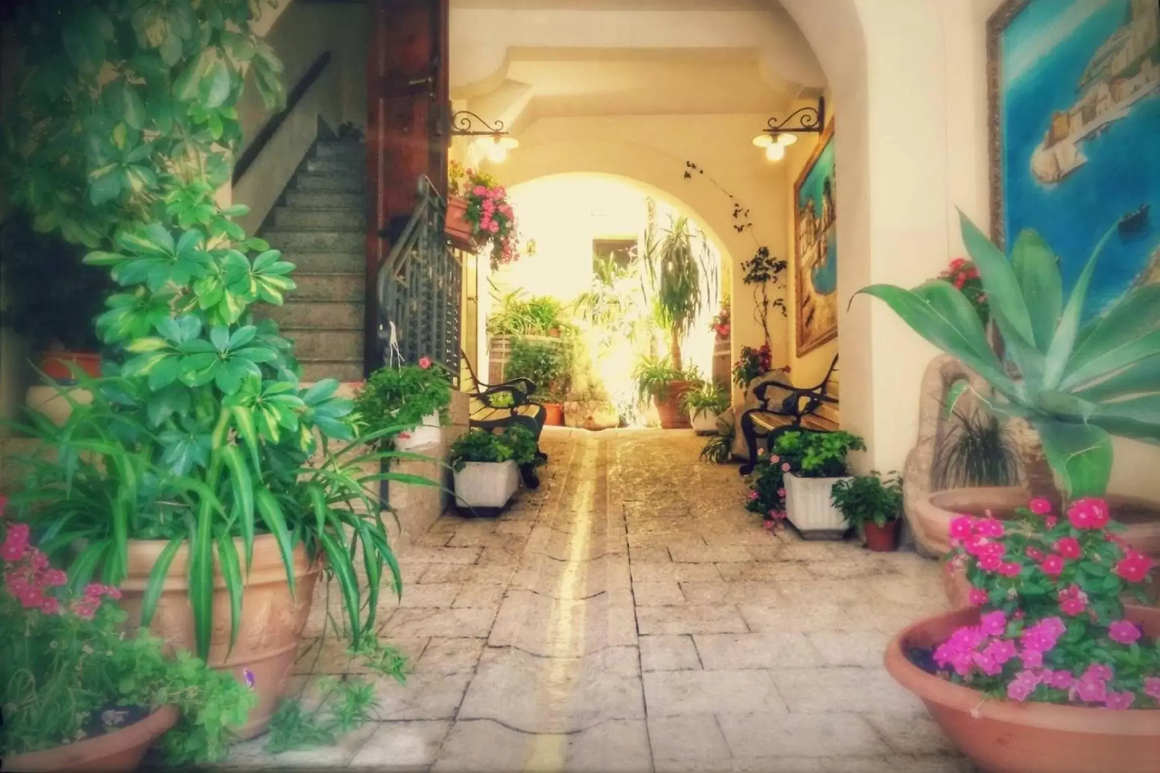 Patio in Locanda Scirocco